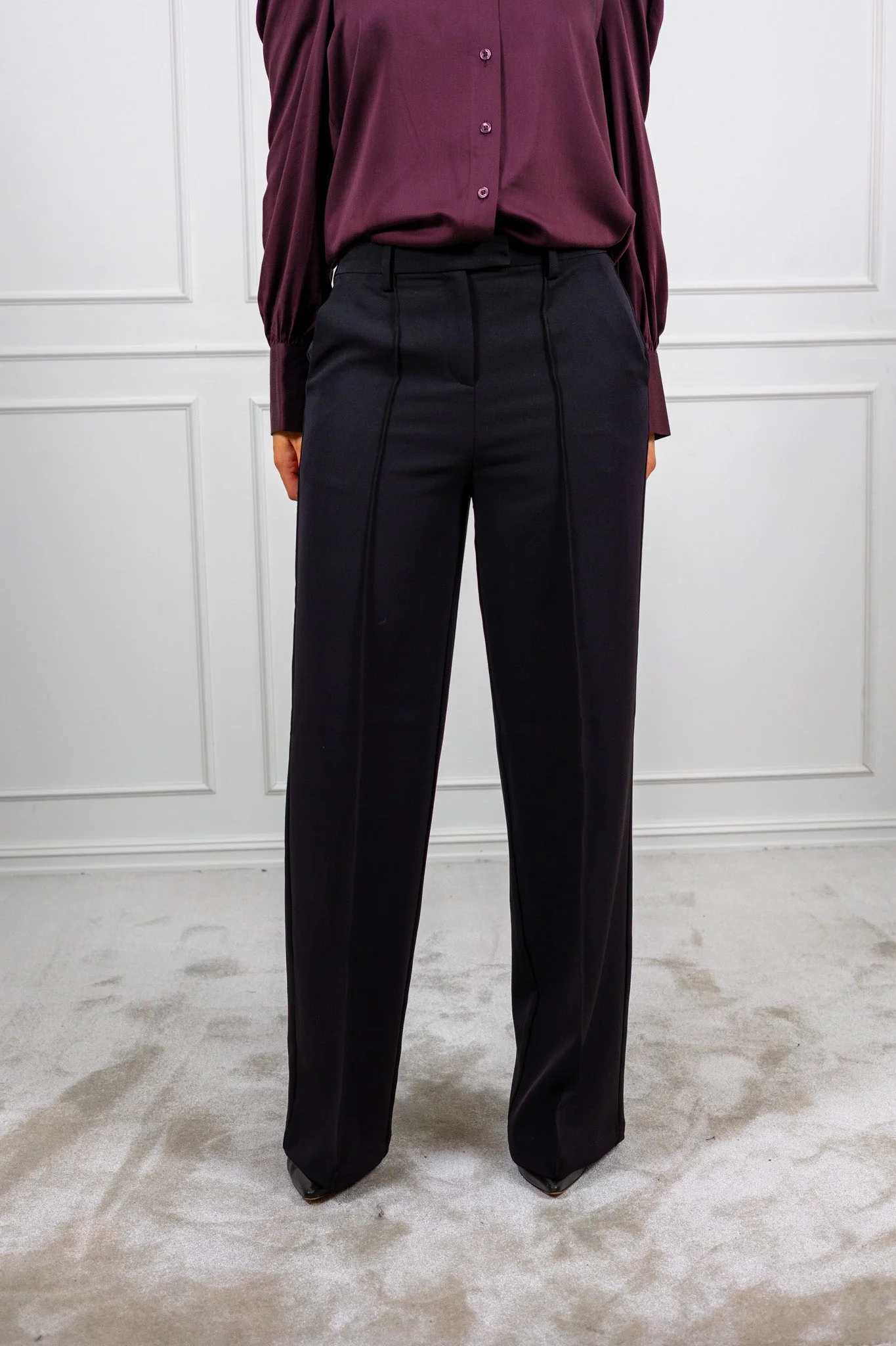 Sury Suit Pants Black