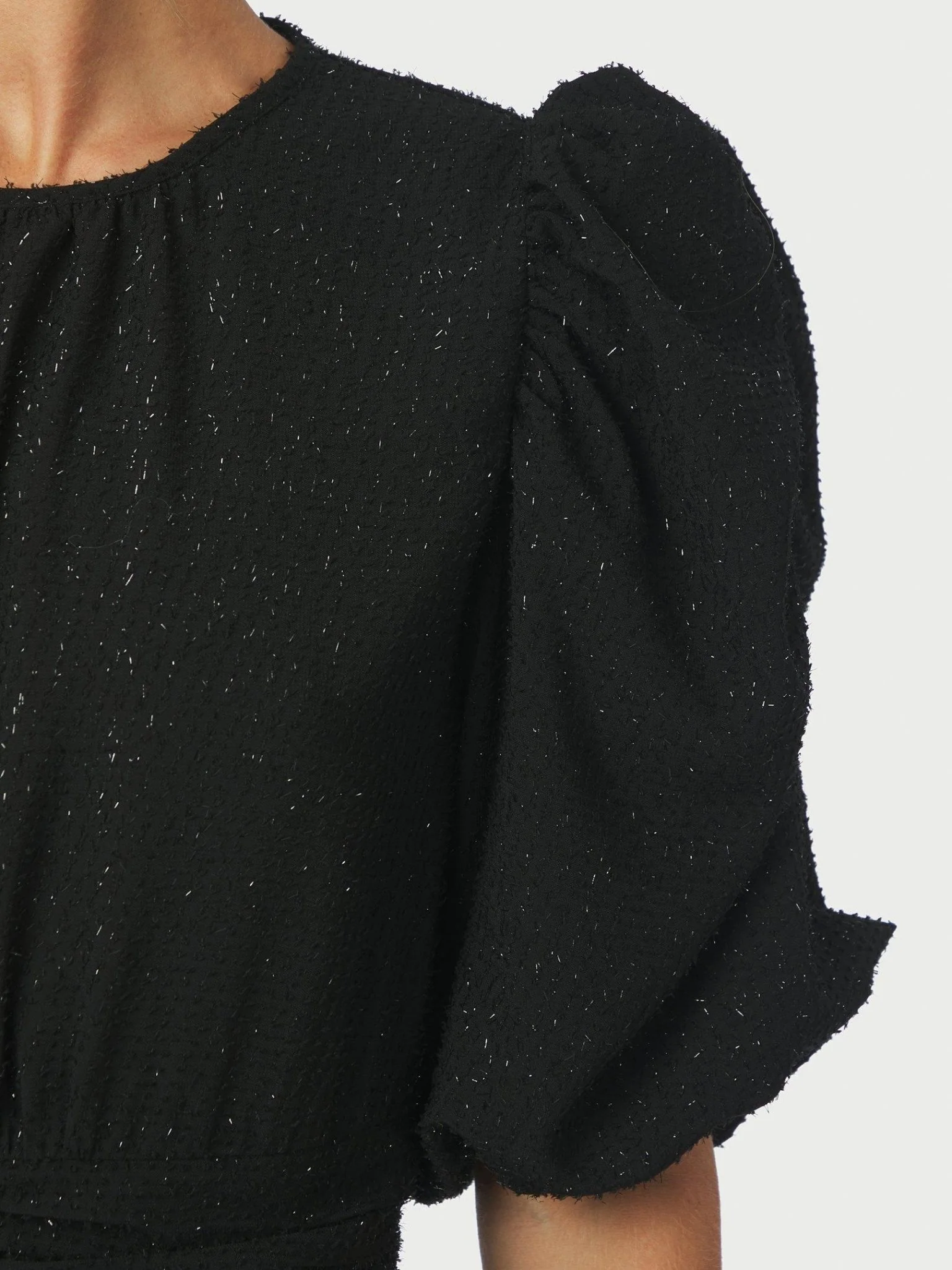 Kikka Glitz Dress Black - Image 3