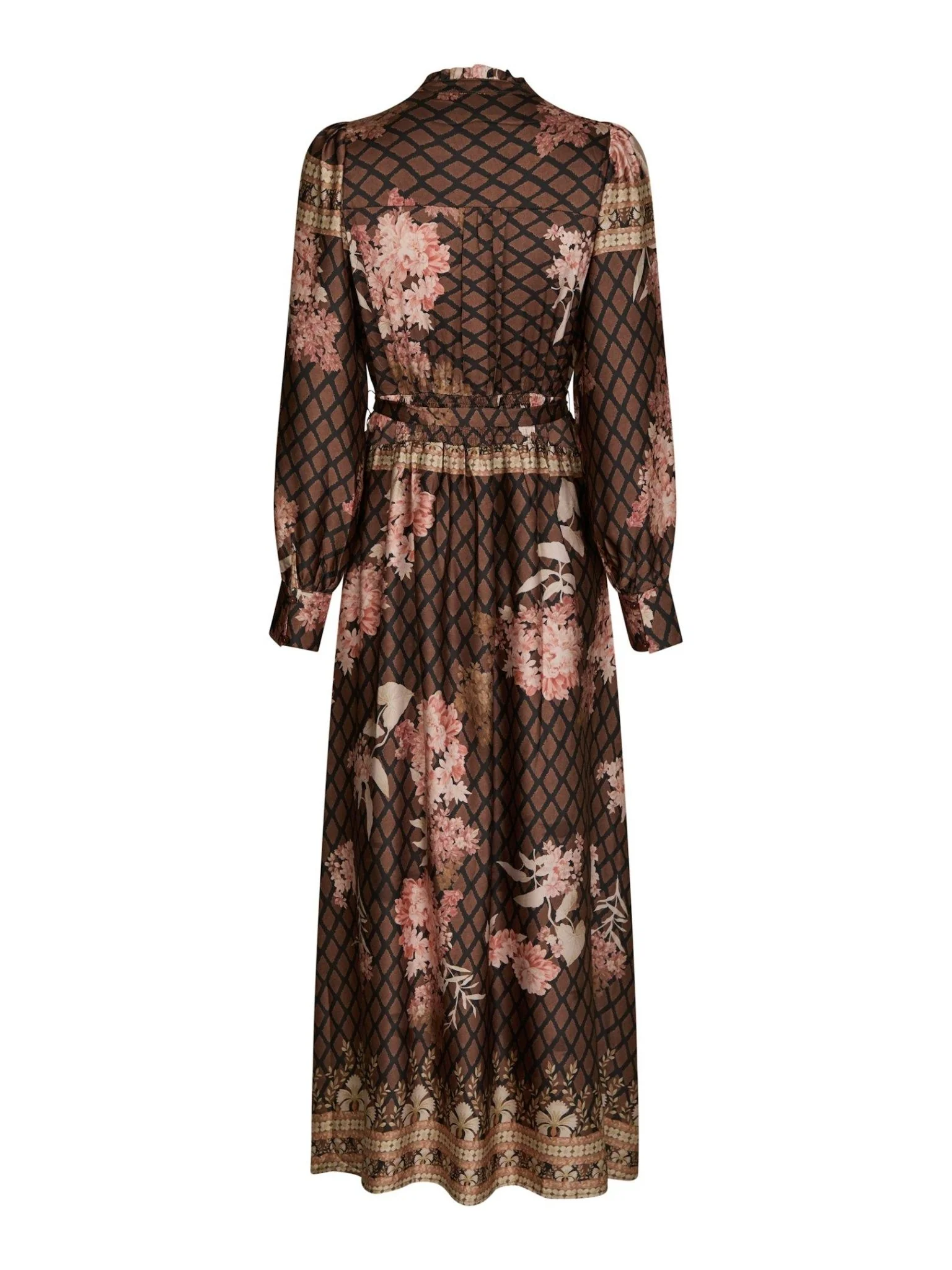 Nova Botanical Border Dress Black - Image 11