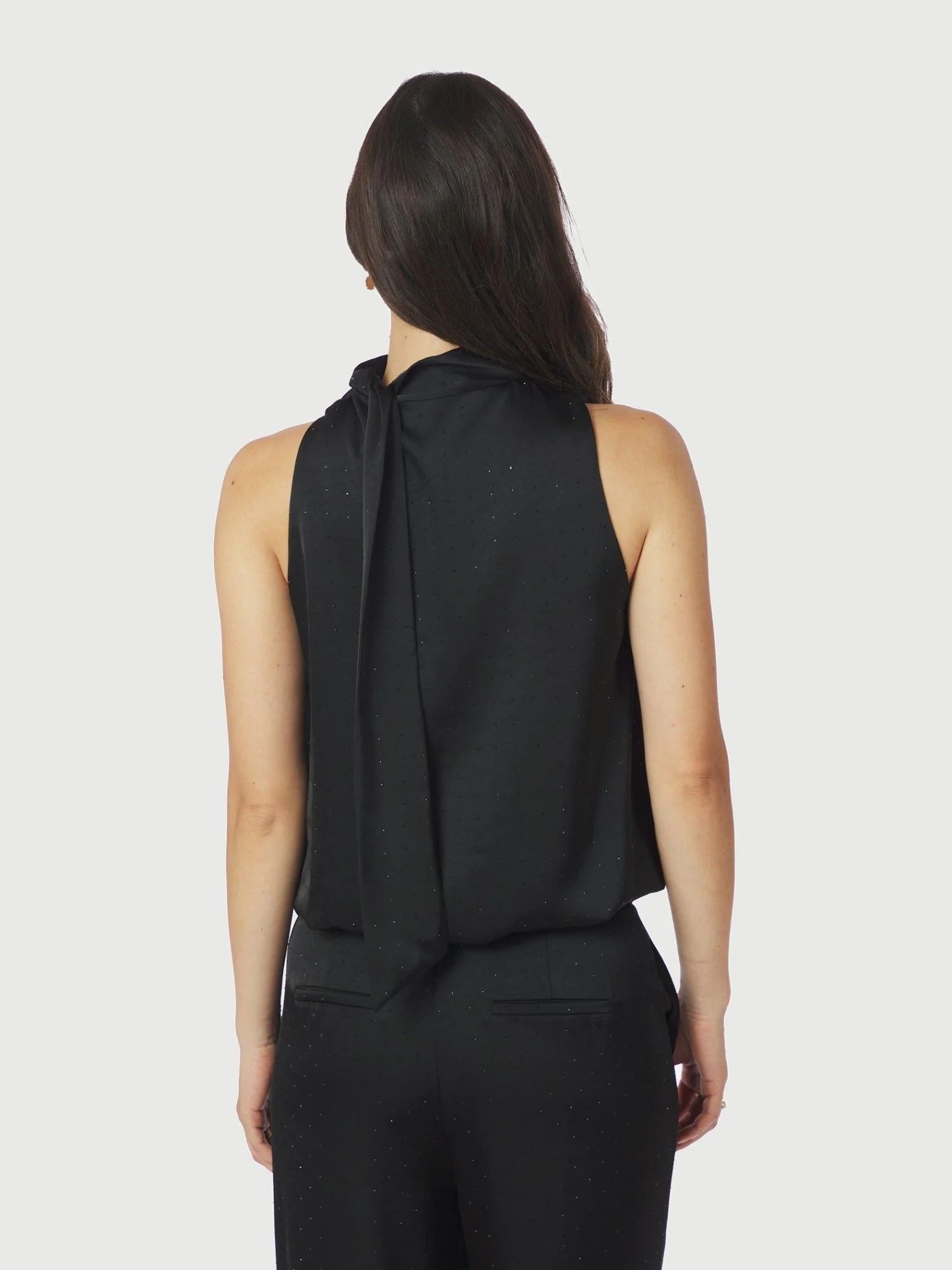 Veda Heavy Sateen Bedaz Top Black - Image 8