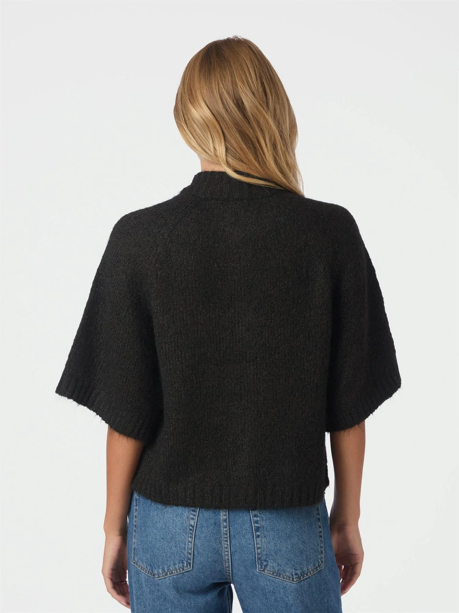 Benuta Fluffy Knit Cardigan Dark Brown - Image 6
