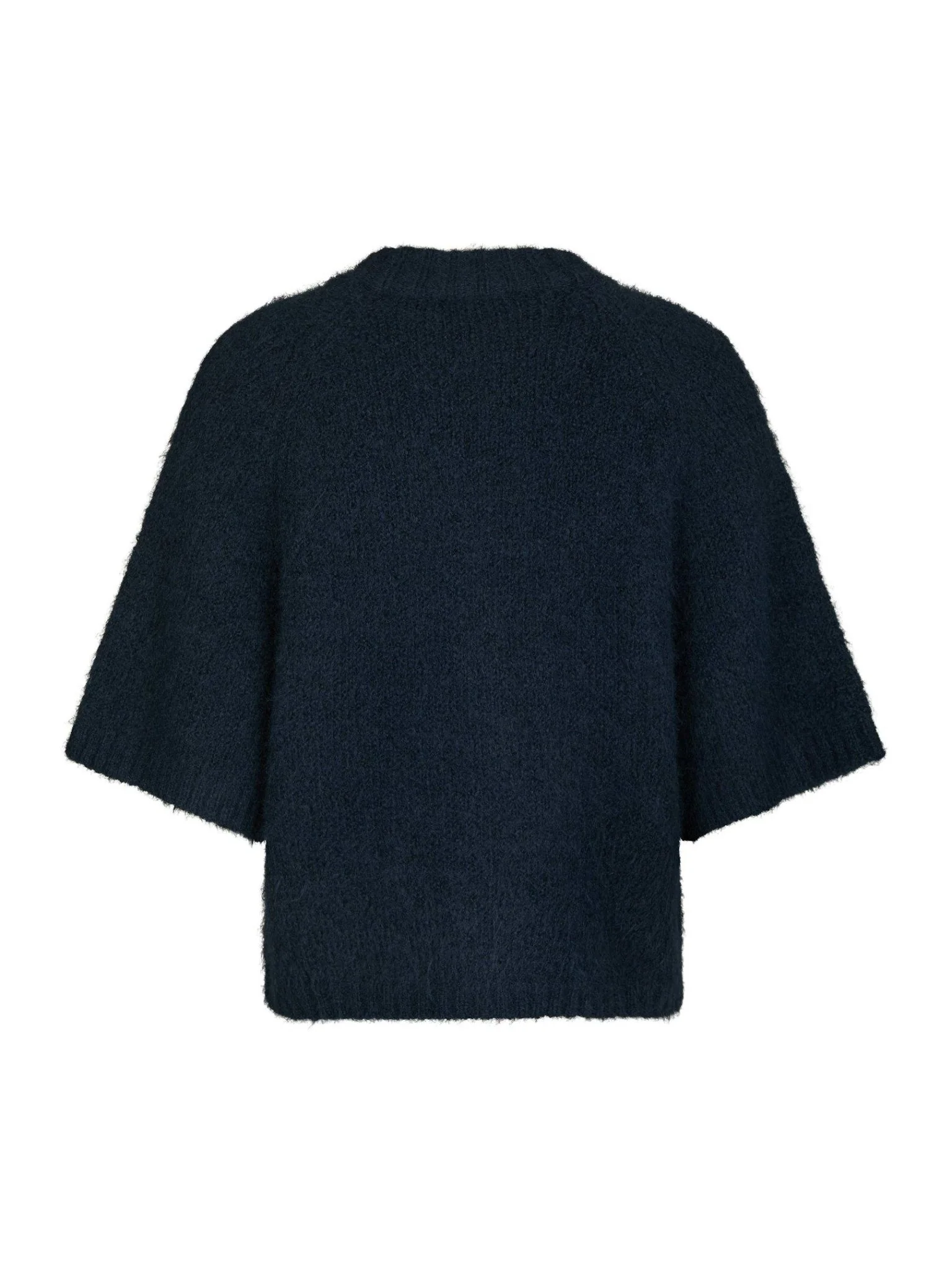 Benuta Fluffy Knit Cardigan Navy - Image 10