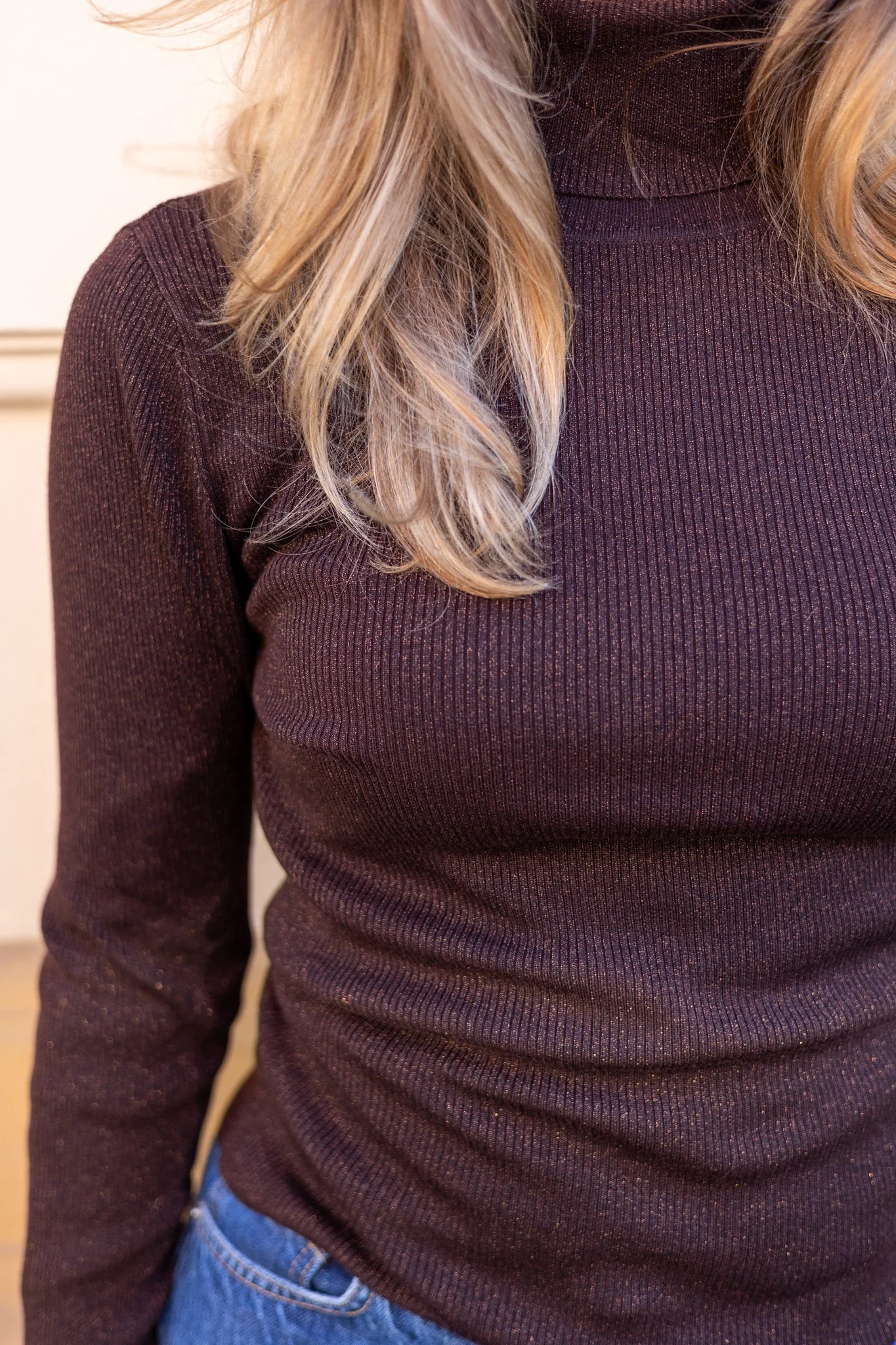 Polo Lurex Brown - Image 2