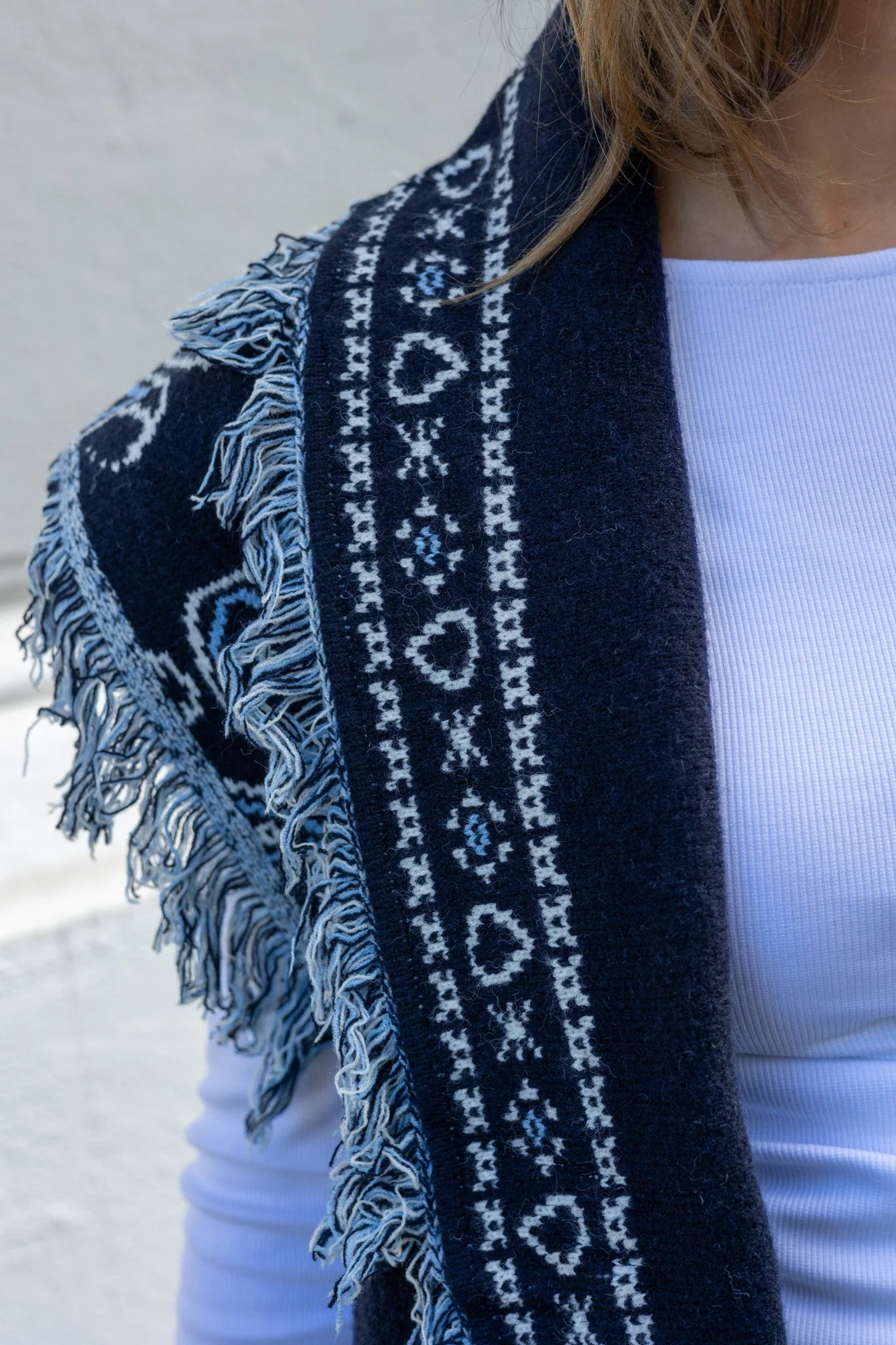 Navy Detailed Vest - Image 5