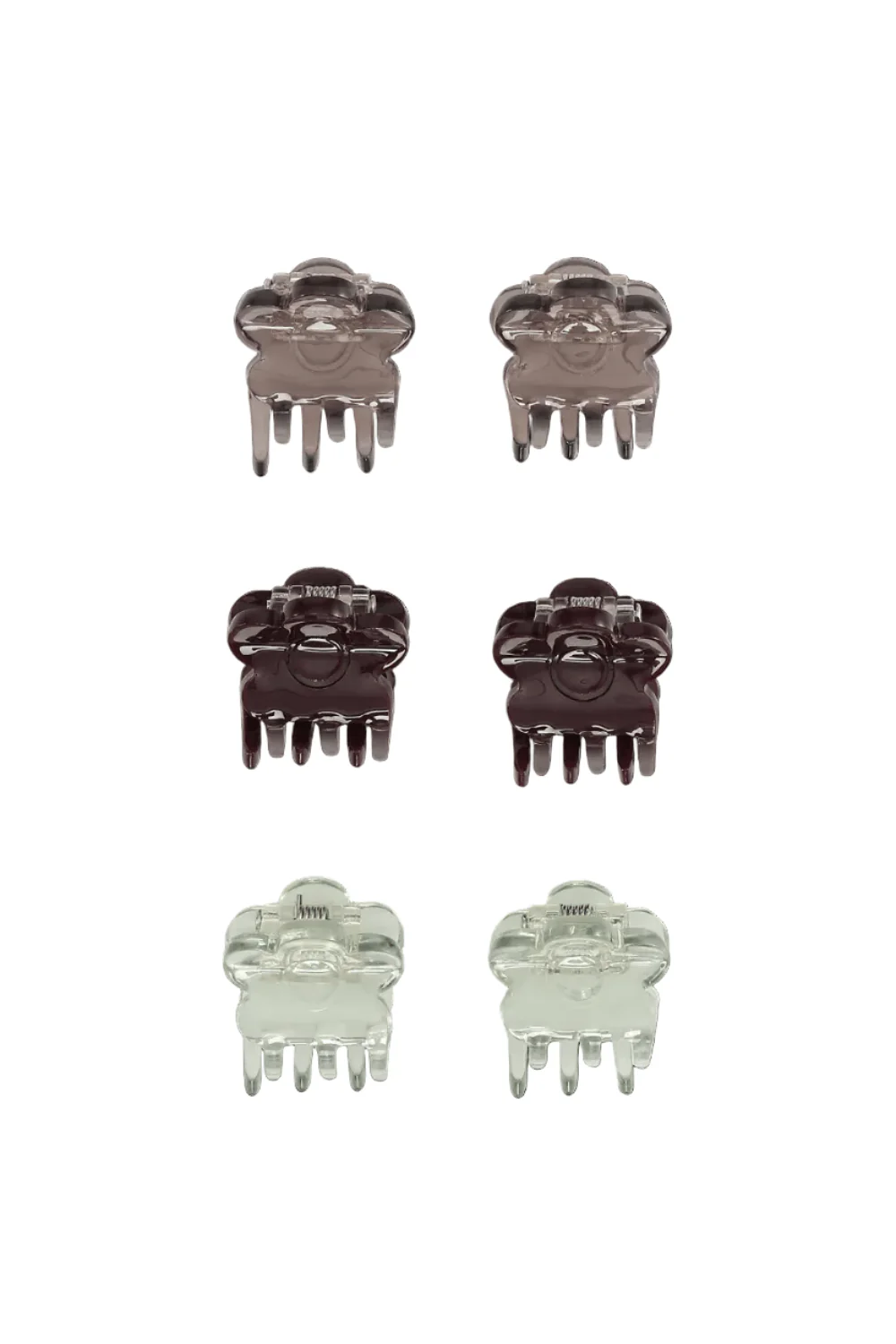 6-Pack Tiny Soft Serve Claws Poppy Mix
