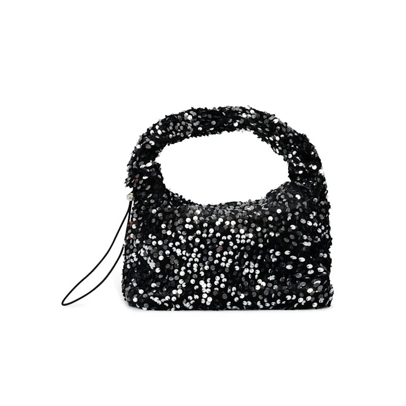 Anne Sequins Bag Silver