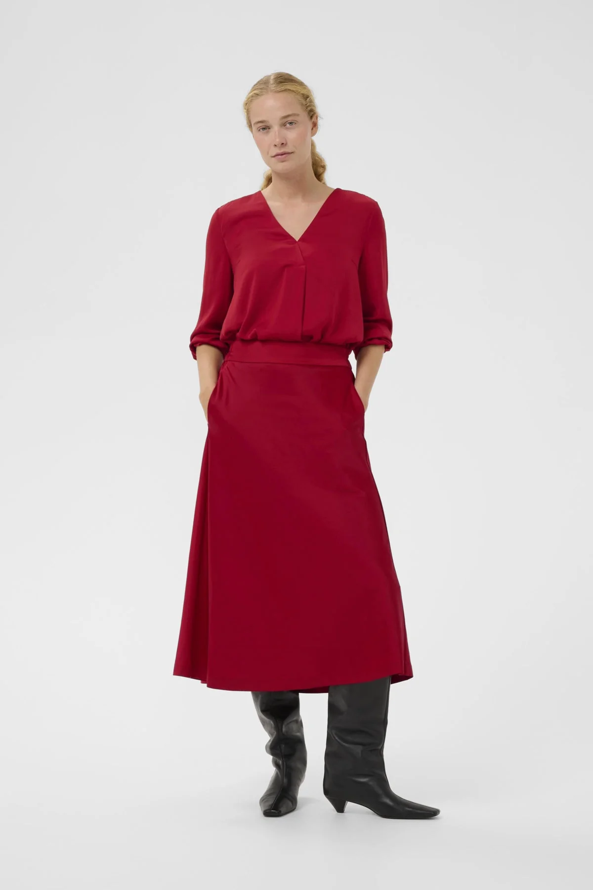 Zilkyiw Skirt True Red - Image 4