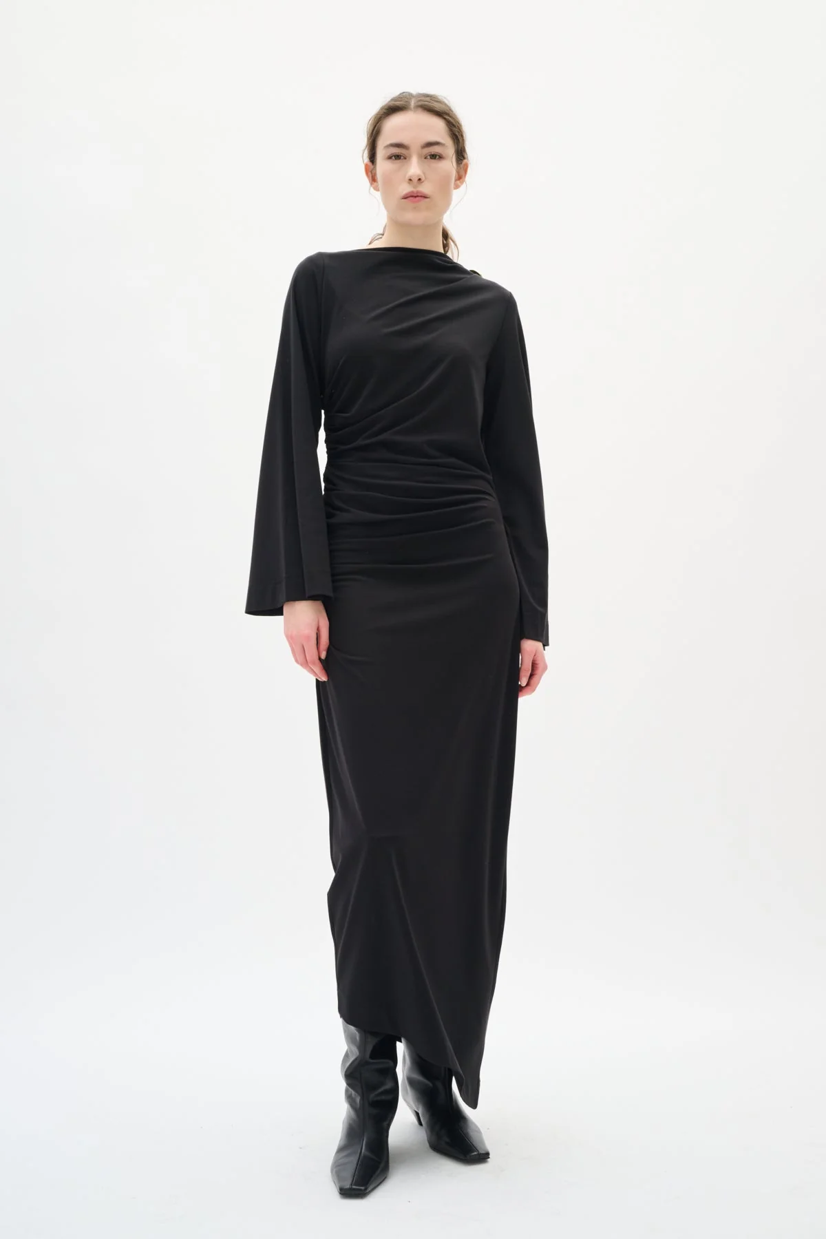 Kaseyiw Long Dress Black - Image 2
