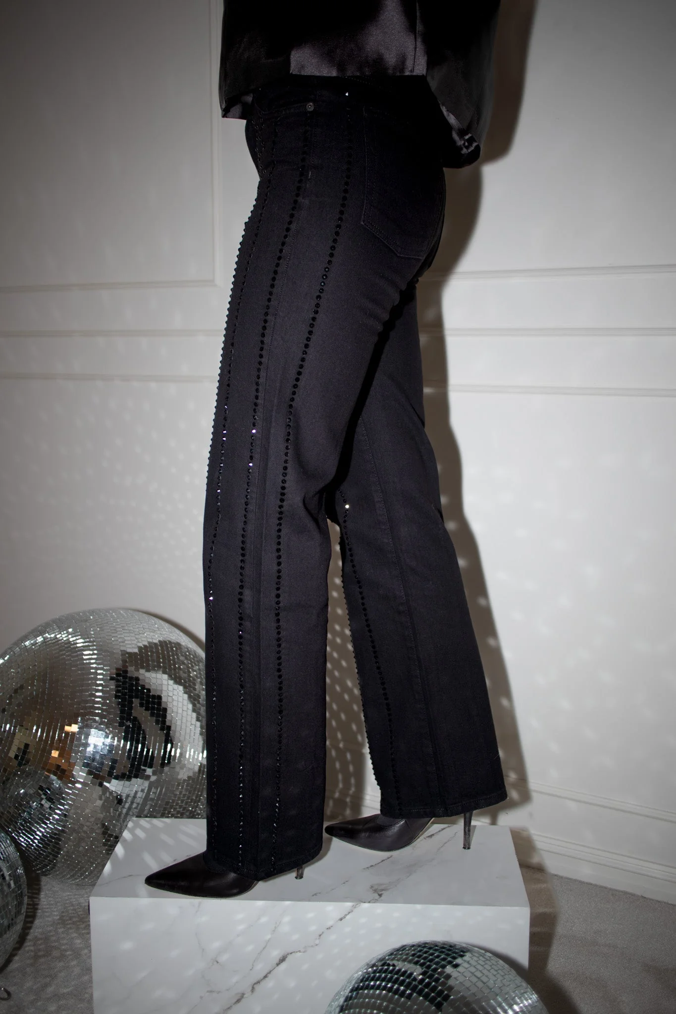 Luca Embellished Black - Image 9