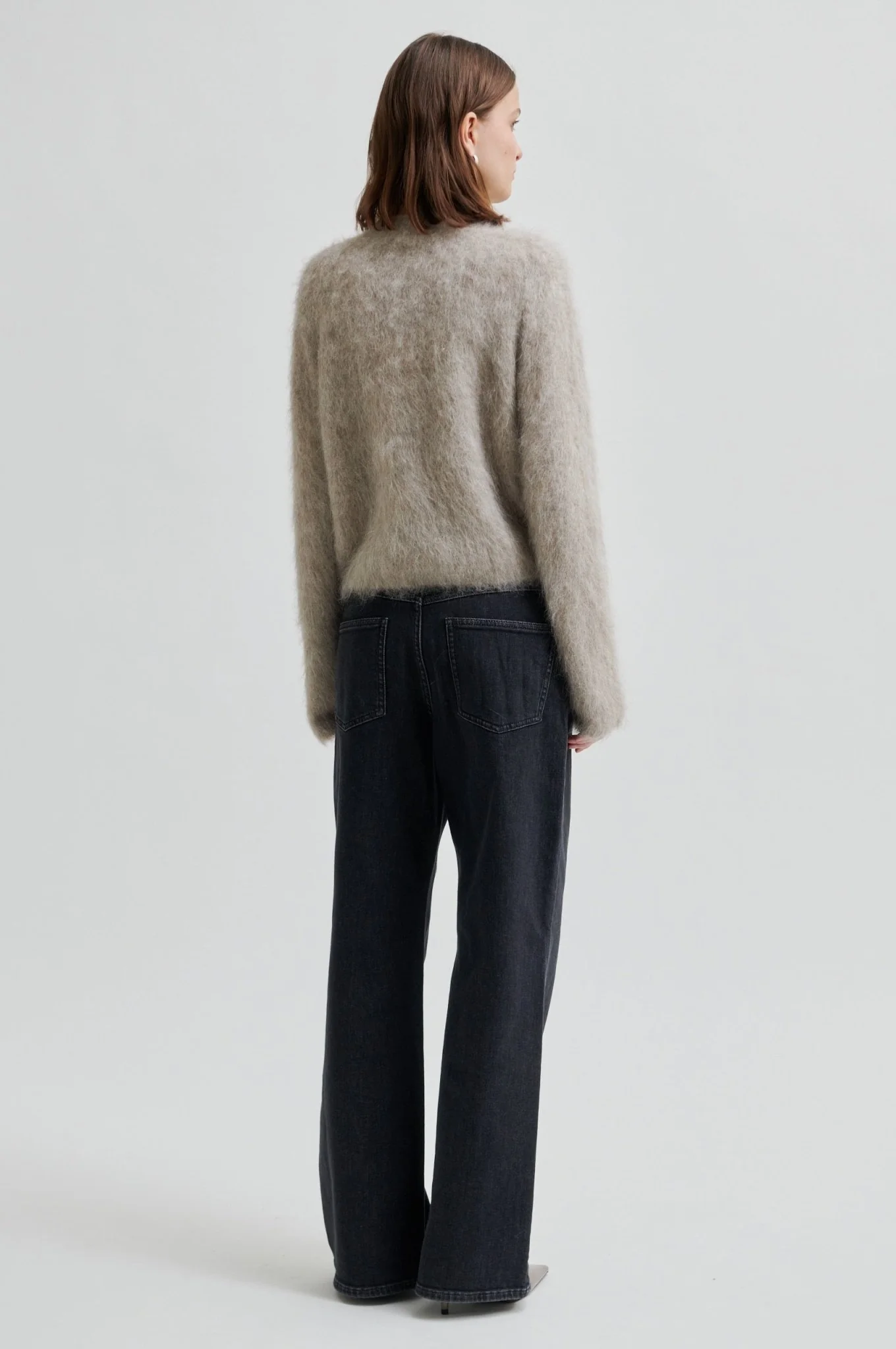 Karla Knit Cardigan Pumice Stone - Image 6