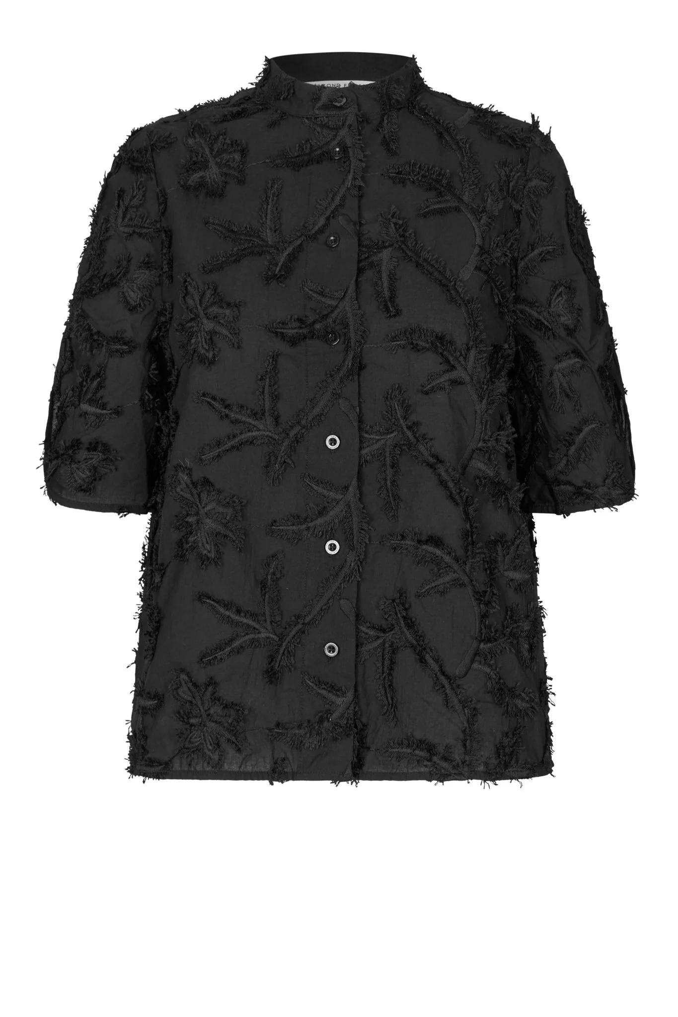 Seena Ss Shirt Black - Image 2