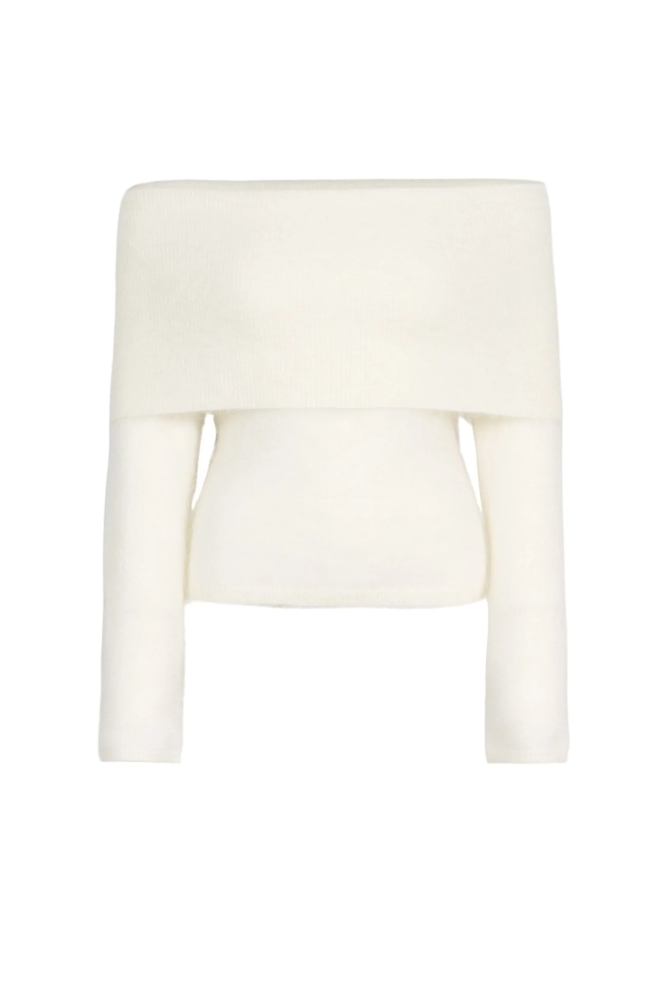 Eliette Off-Shoulder Knit Cream - Image 2