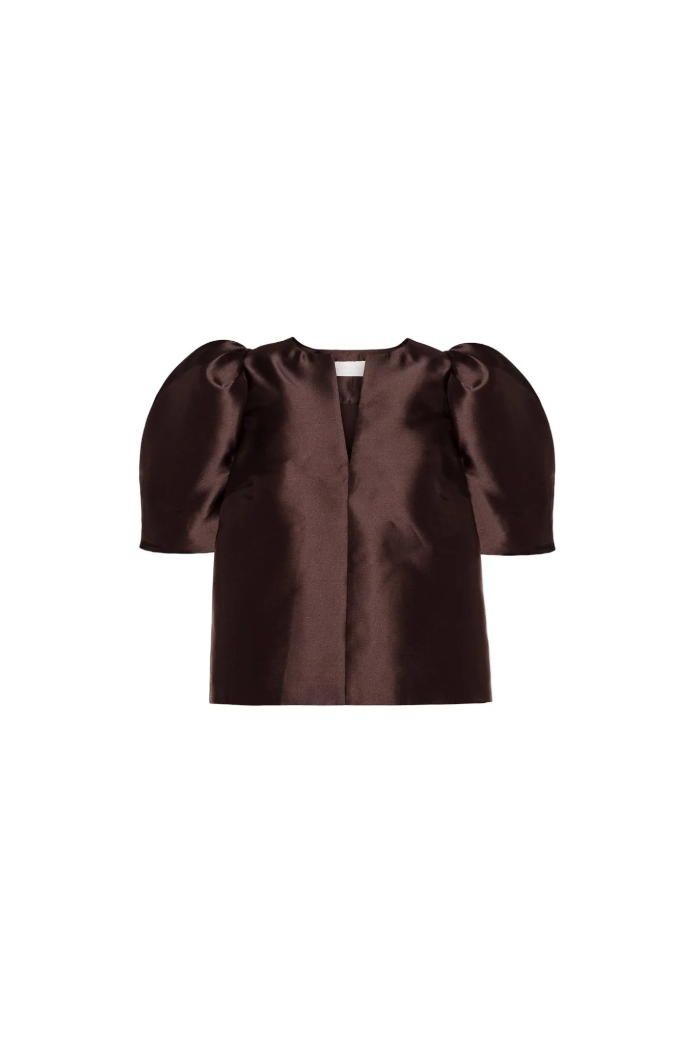 Maeve Blouse Dark Brown - Image 2