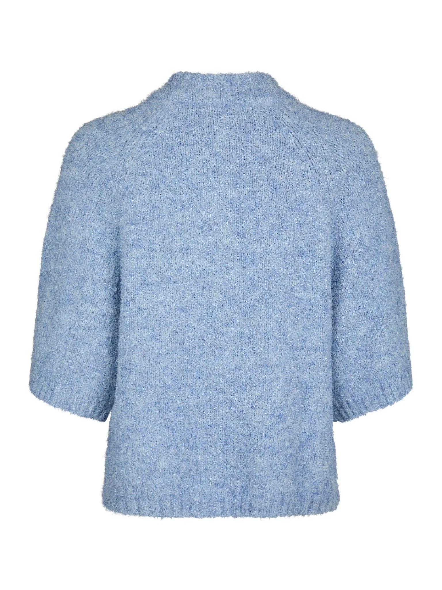 Benuta Fluffy Knit Cardigan Dusty Blue - Image 12