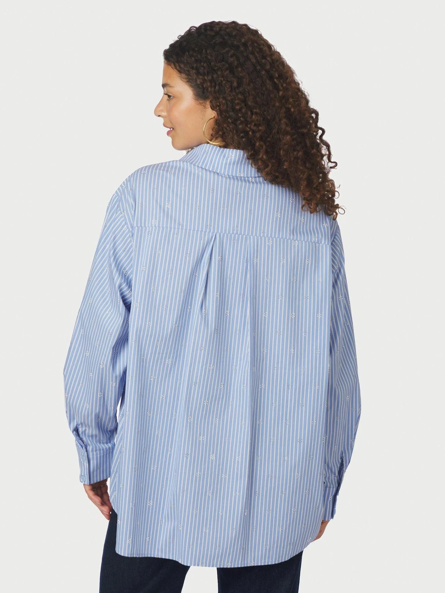 Dalma Decoration Shirt Light Blue - Image 14