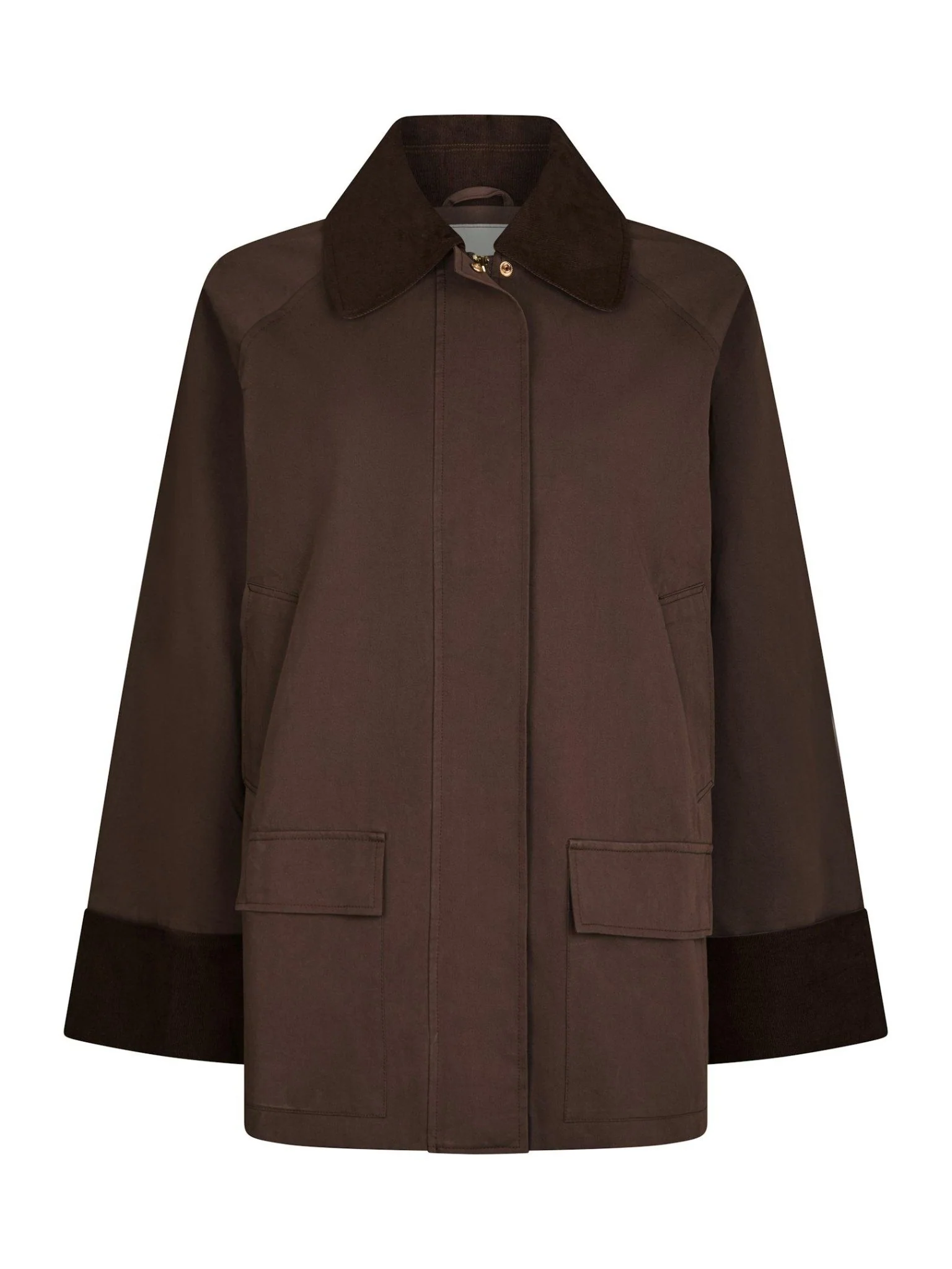 Anastacia Cord Jacket Brown