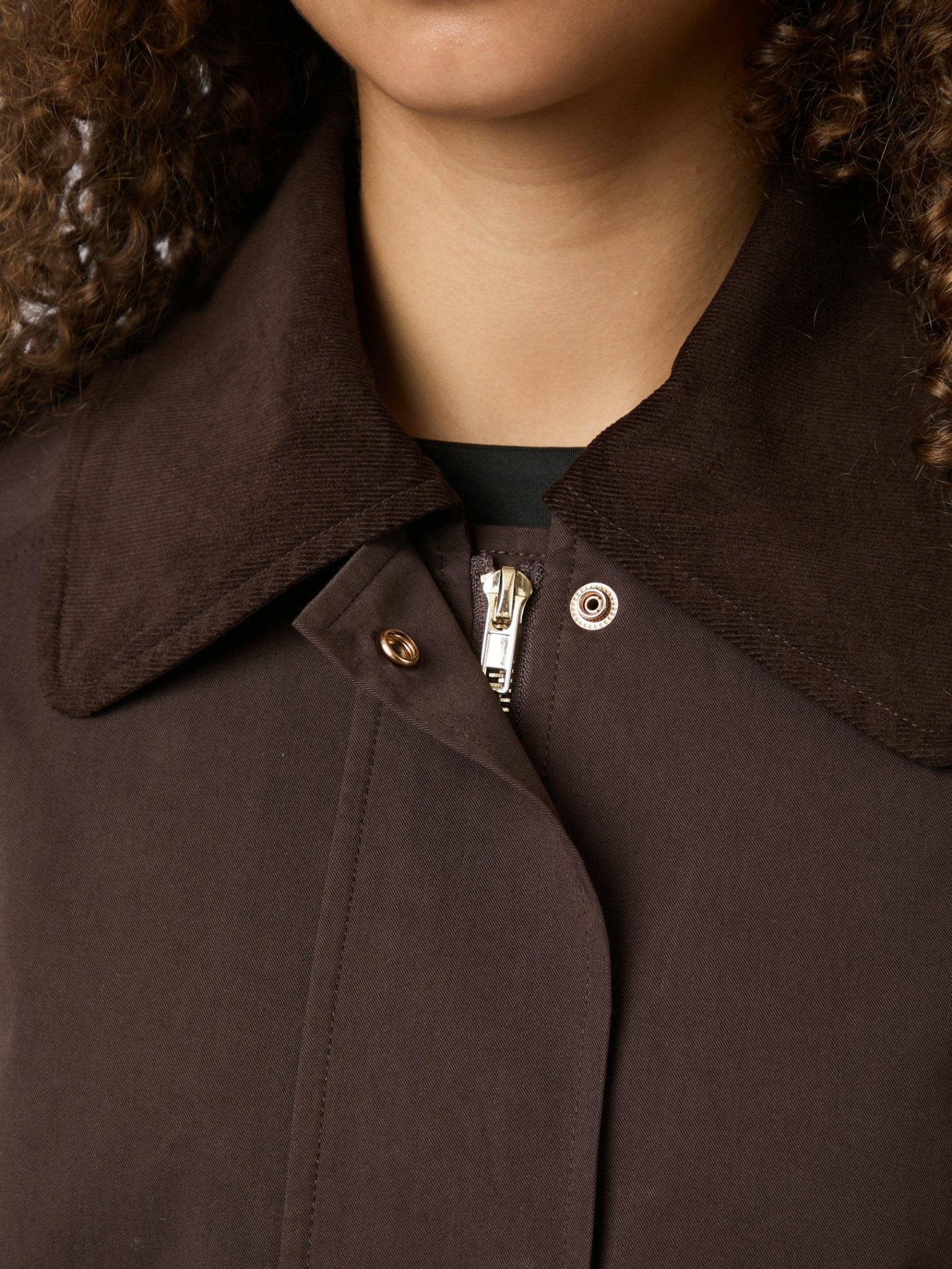 Anastacia Cord Jacket Brown - Image 5