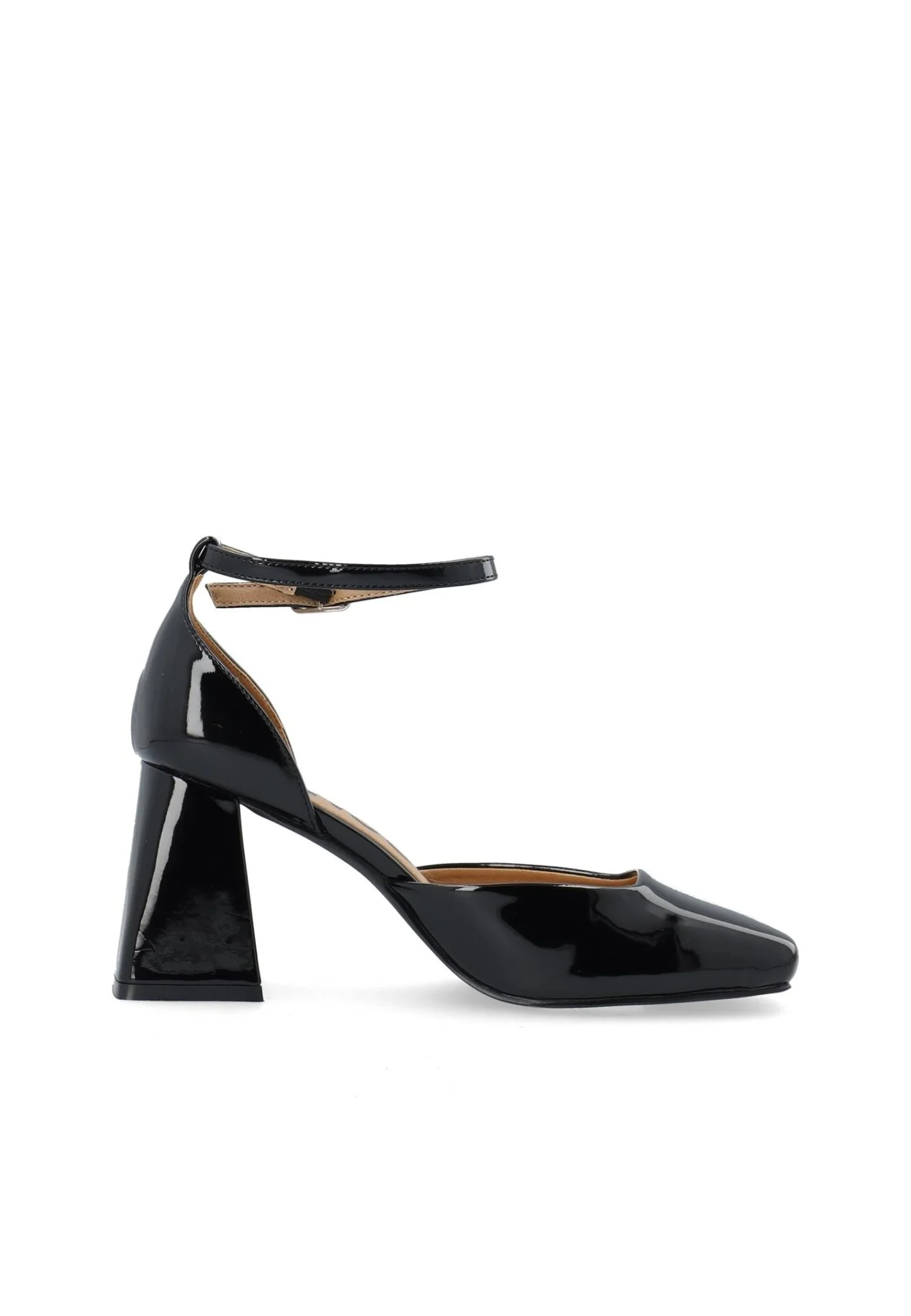 Biajoyce D'Orsay Pump Faux Leather Black Patent - Image 10