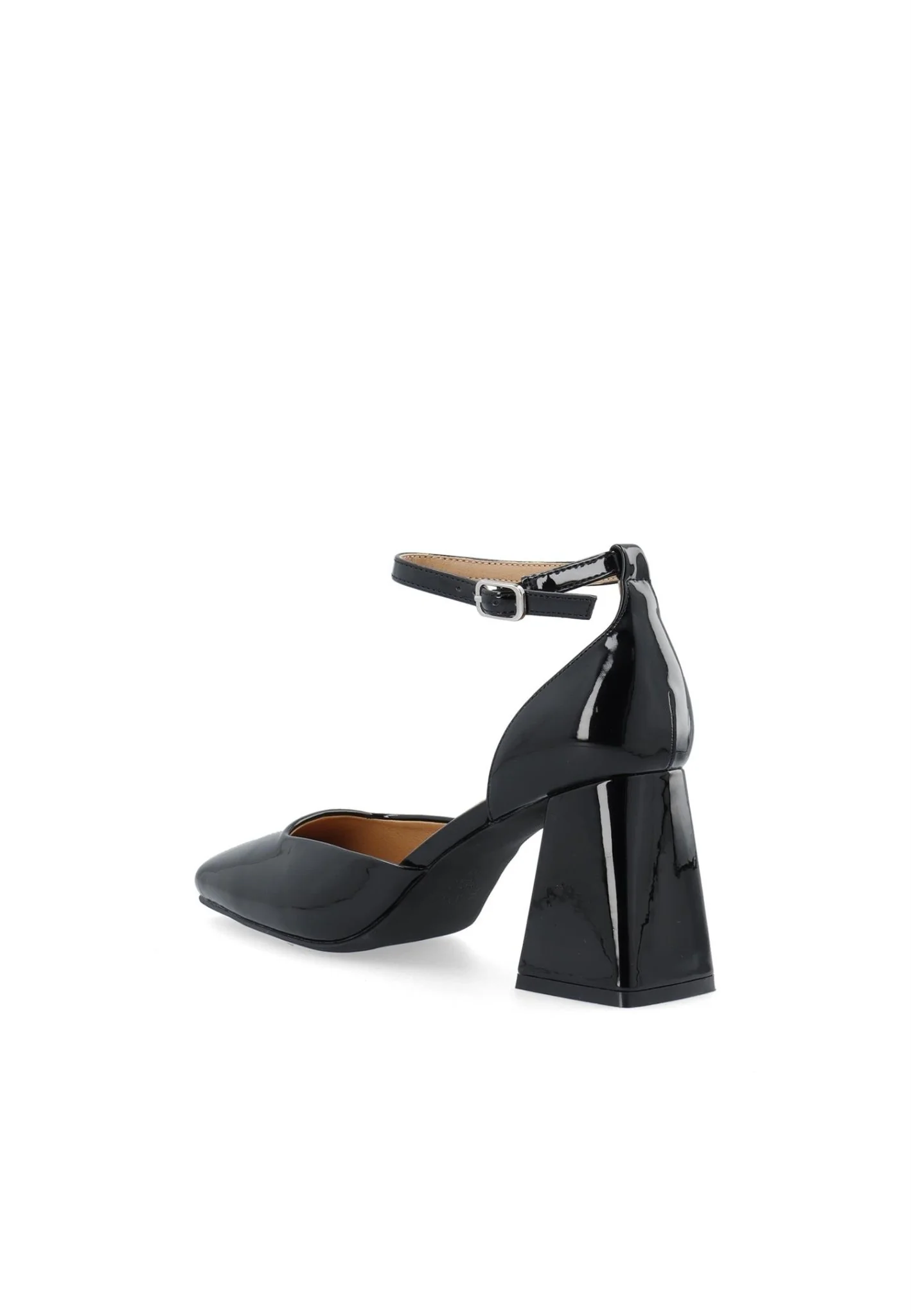 Biajoyce D'Orsay Pump Faux Leather Black Patent - Image 4