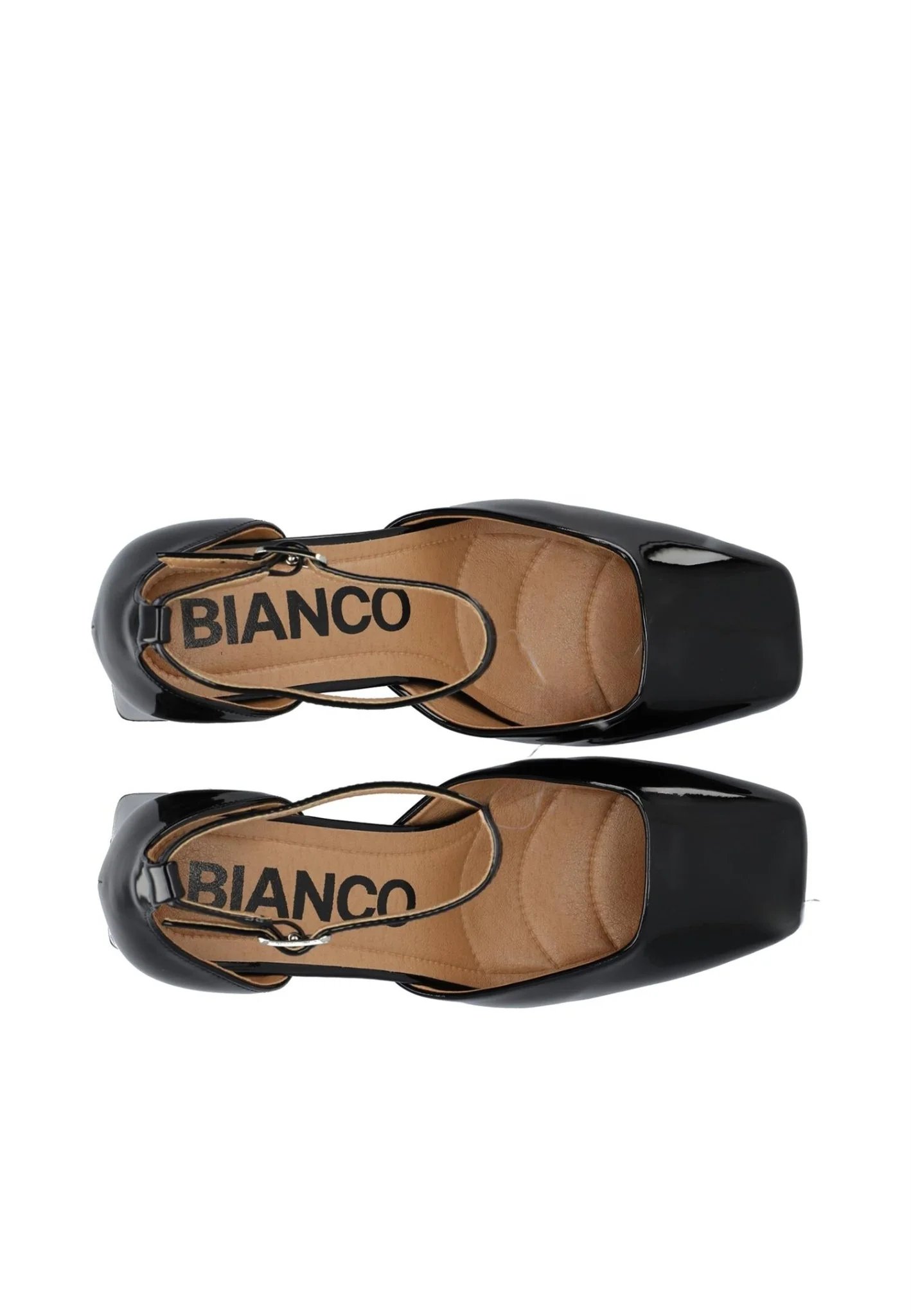 Biajoyce D'Orsay Pump Faux Leather Black Patent - Image 9