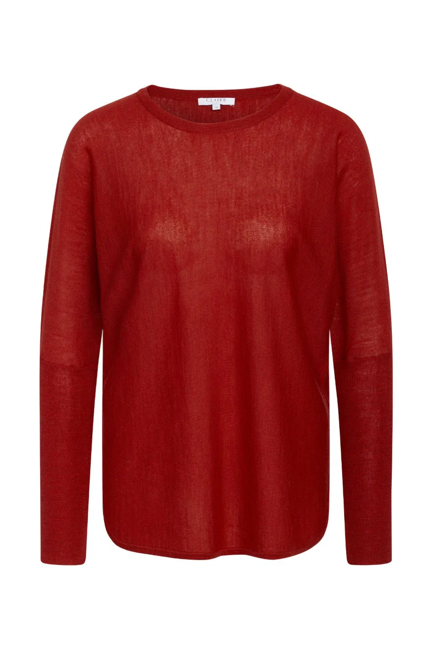 Pippa Knit Old Cherry