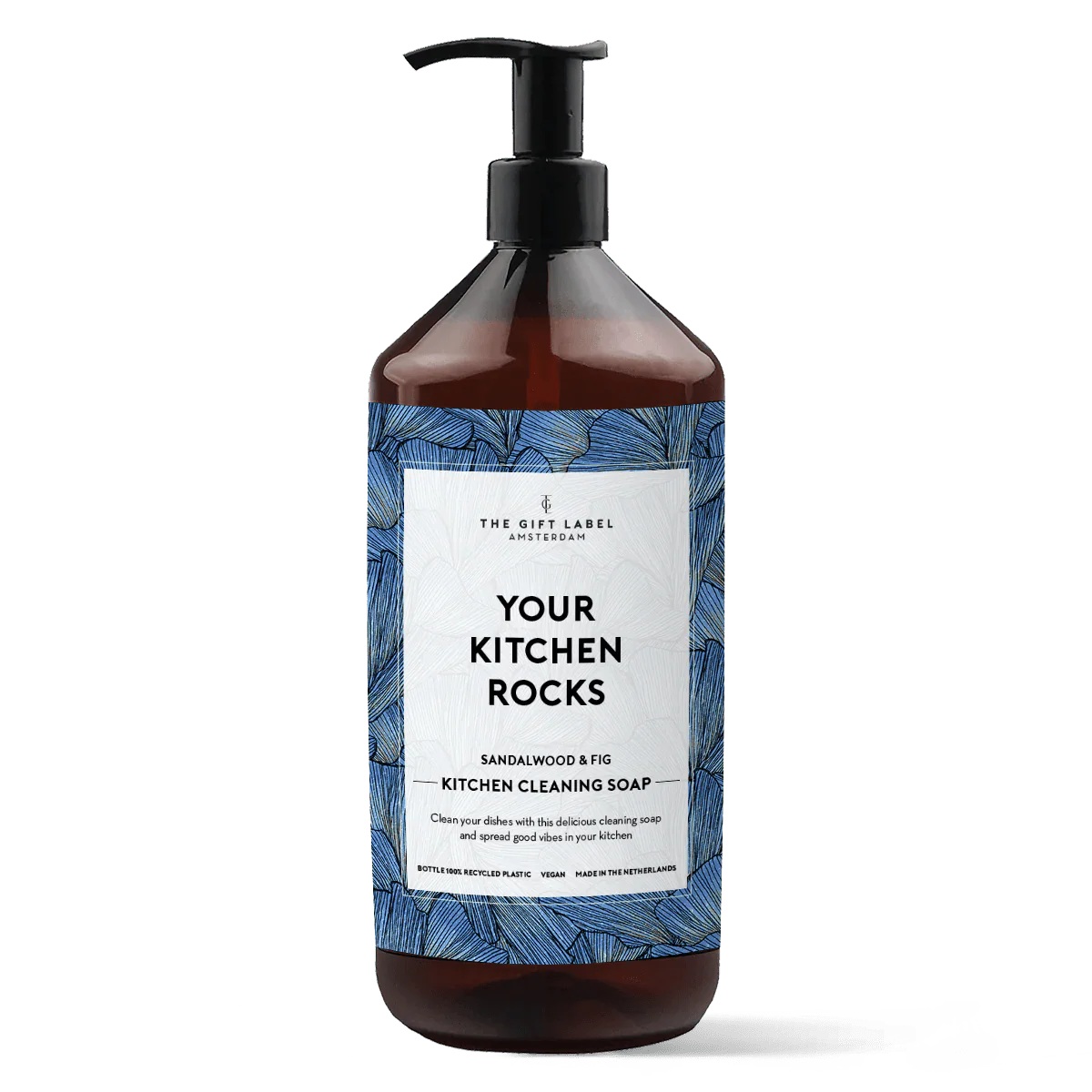 Kitchen Cleaning Soap - Your Kitchen Rocks Blue