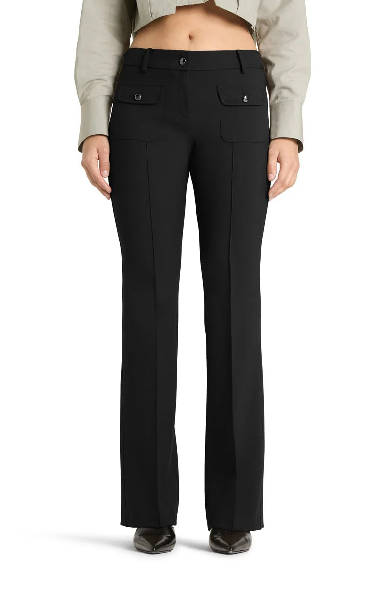 Farah Pocket Long Pant Black - Image 3