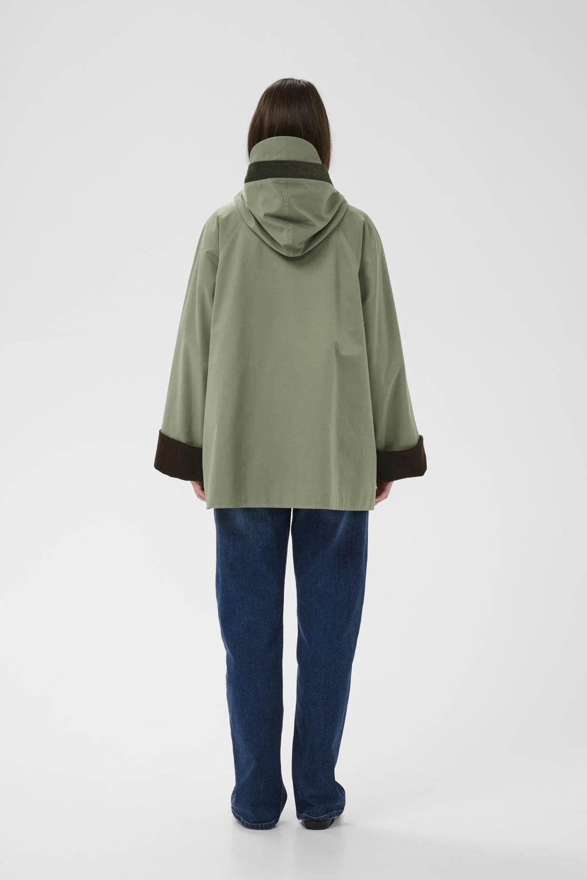 Gracelynn Hooded Jacket Mulled Basil - Image 10