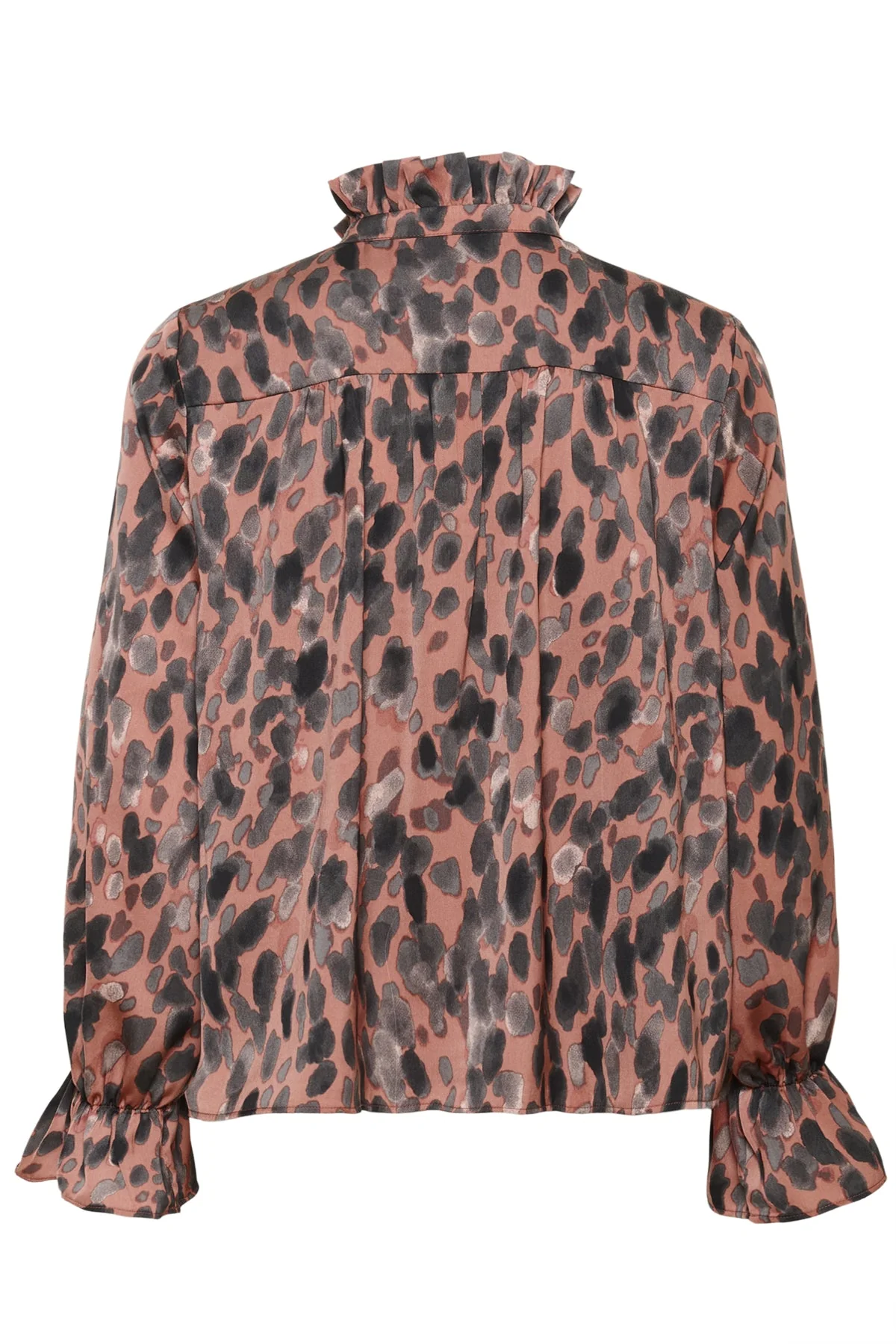 Gracieiw Printed Blouse Rose Painted Dot - Image 11