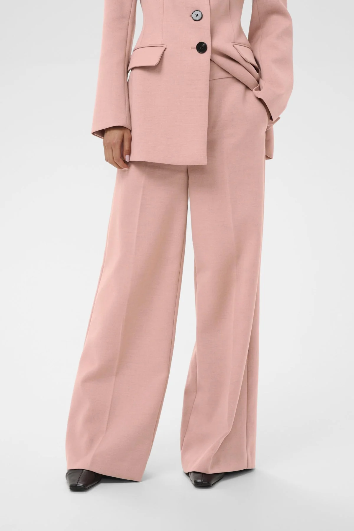 Hollyniw Pant Ash Rose Melange - Image 3