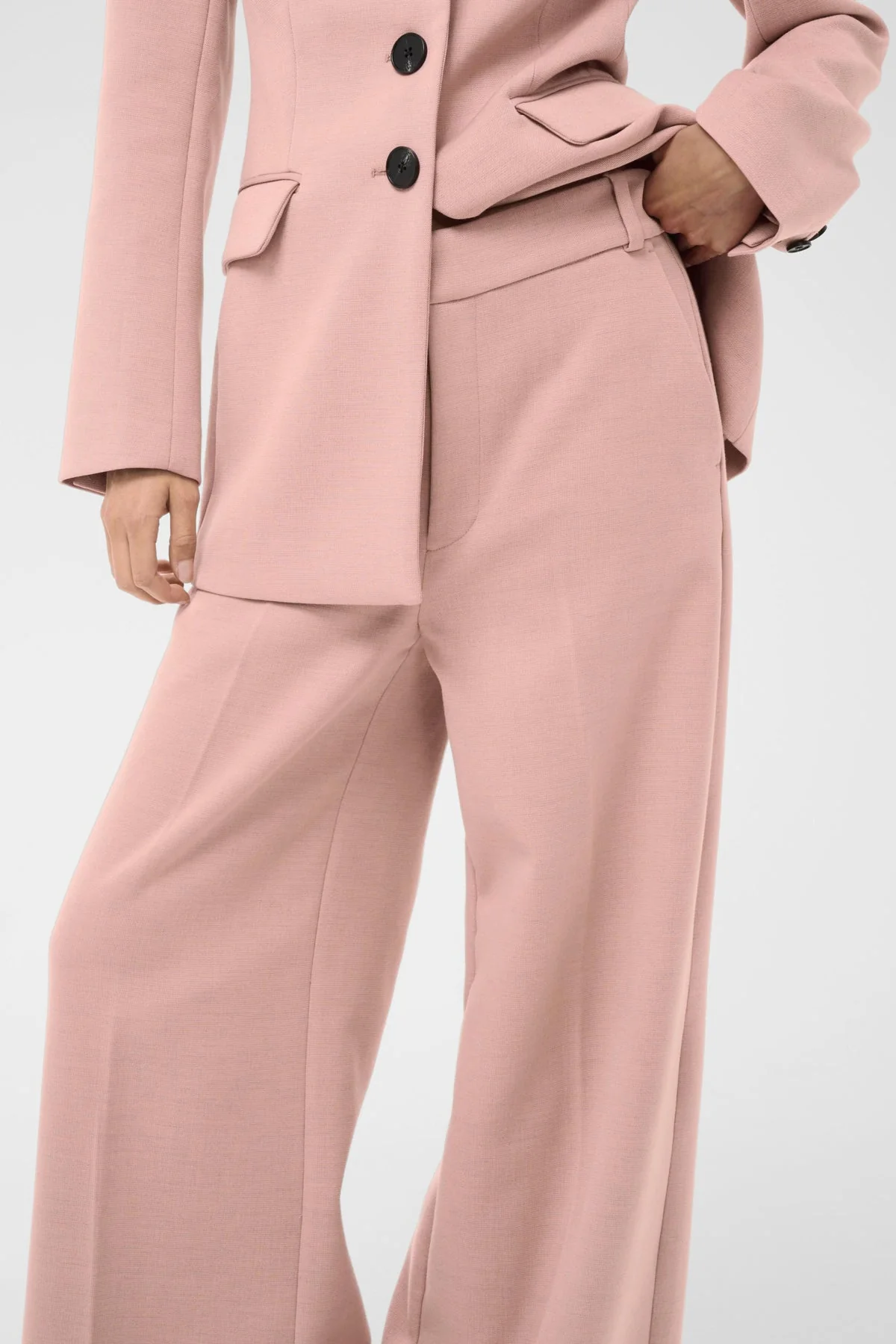 Hollyniw Pant Ash Rose Melange - Image 4