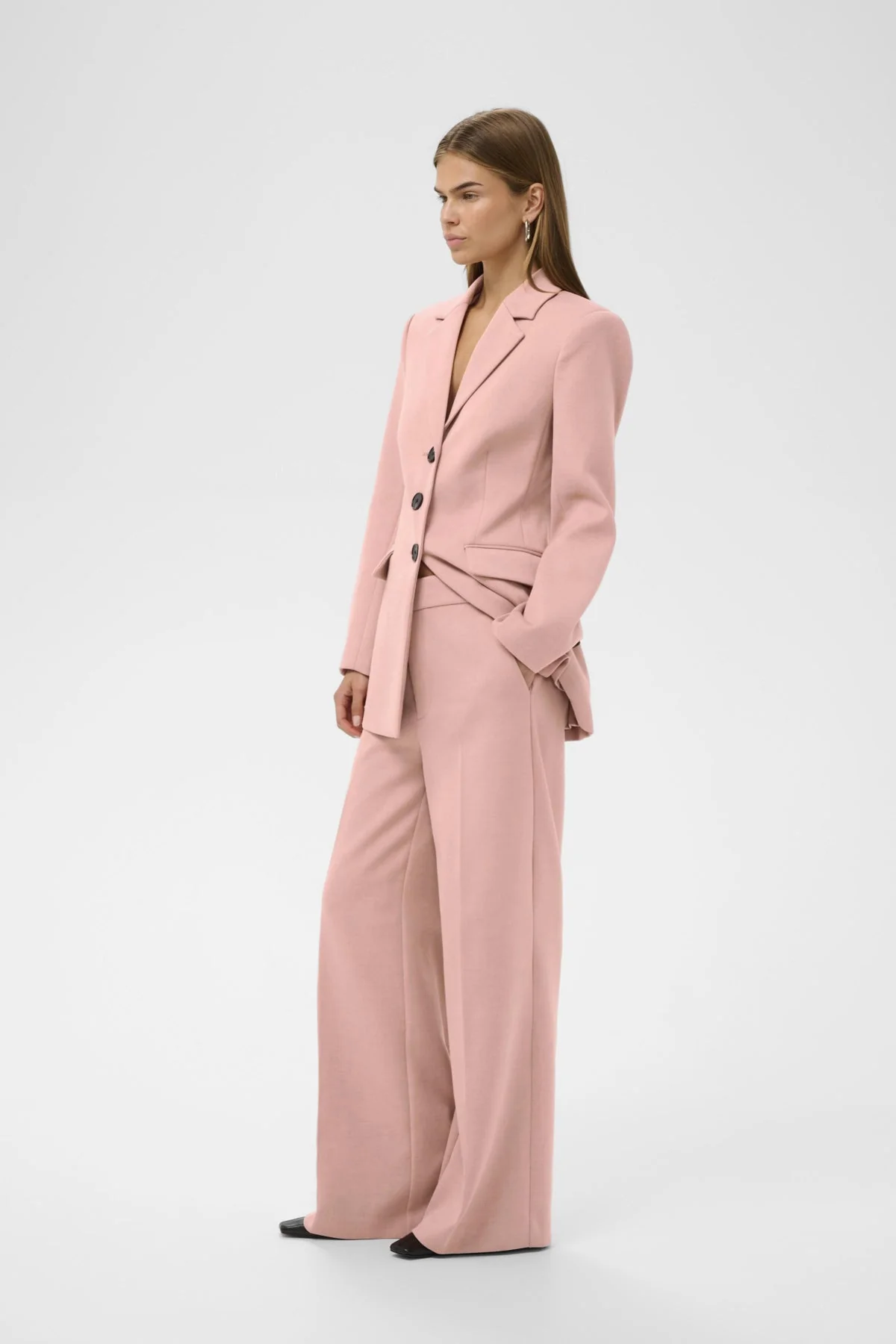 Hollyniw Pant Ash Rose Melange - Image 7