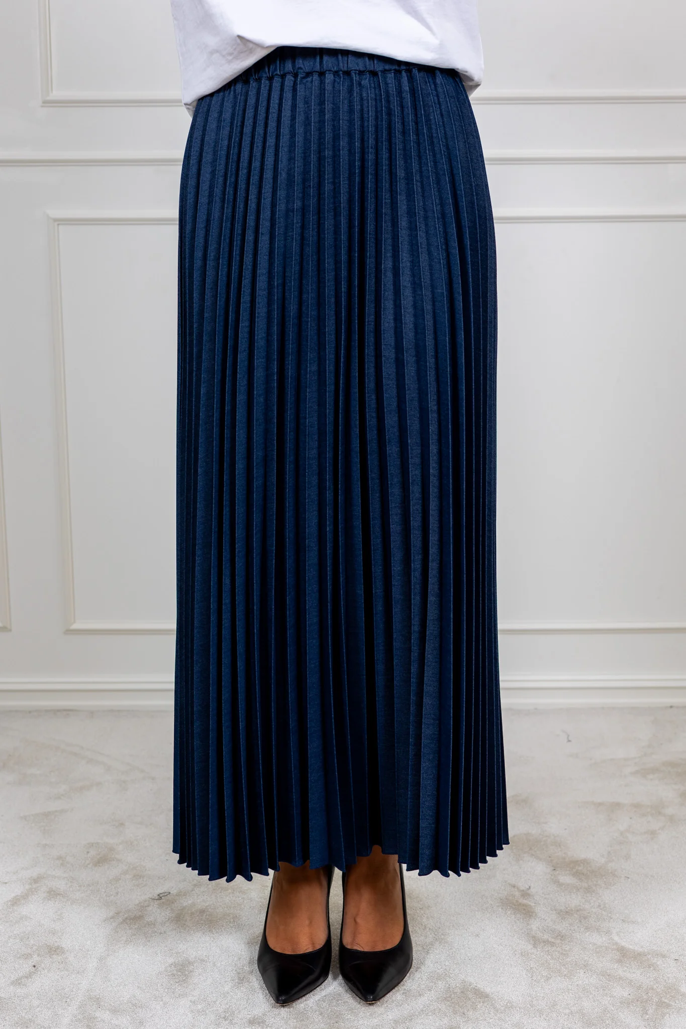 Cherrieiw Skirt Dark Denim