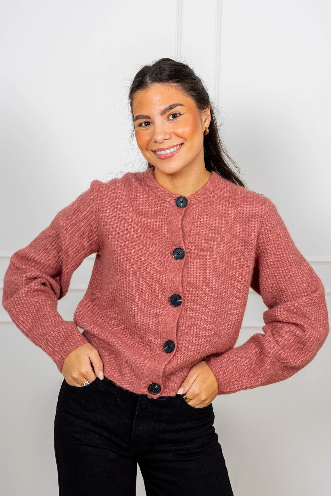 Niasiw Cardigan Withered Rose - Image 4