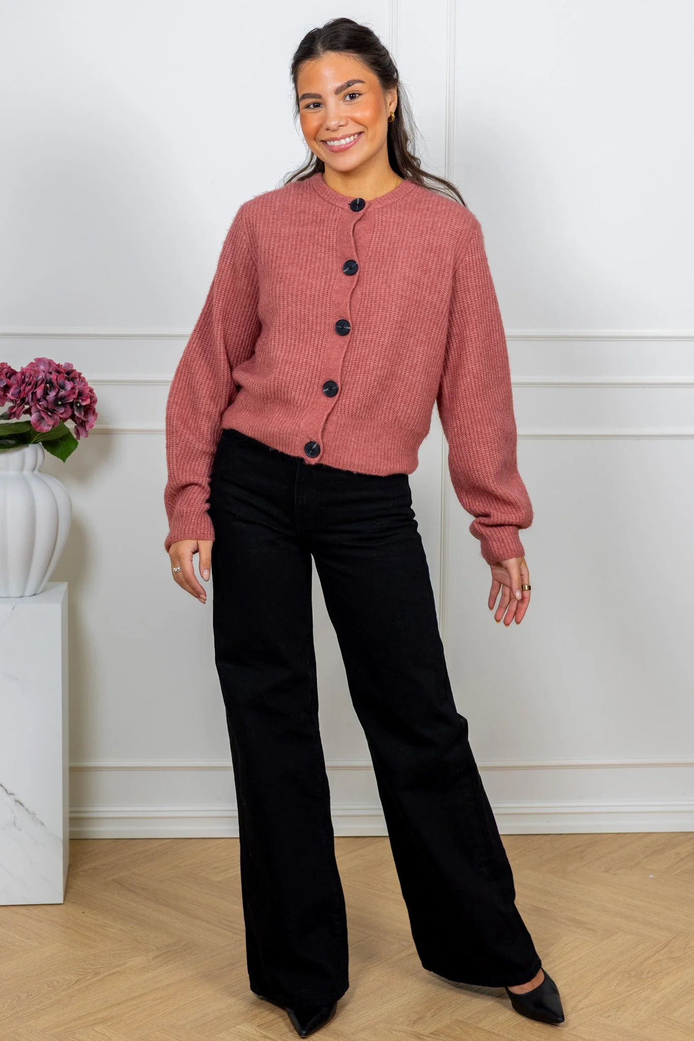 Niasiw Cardigan Withered Rose - Image 7