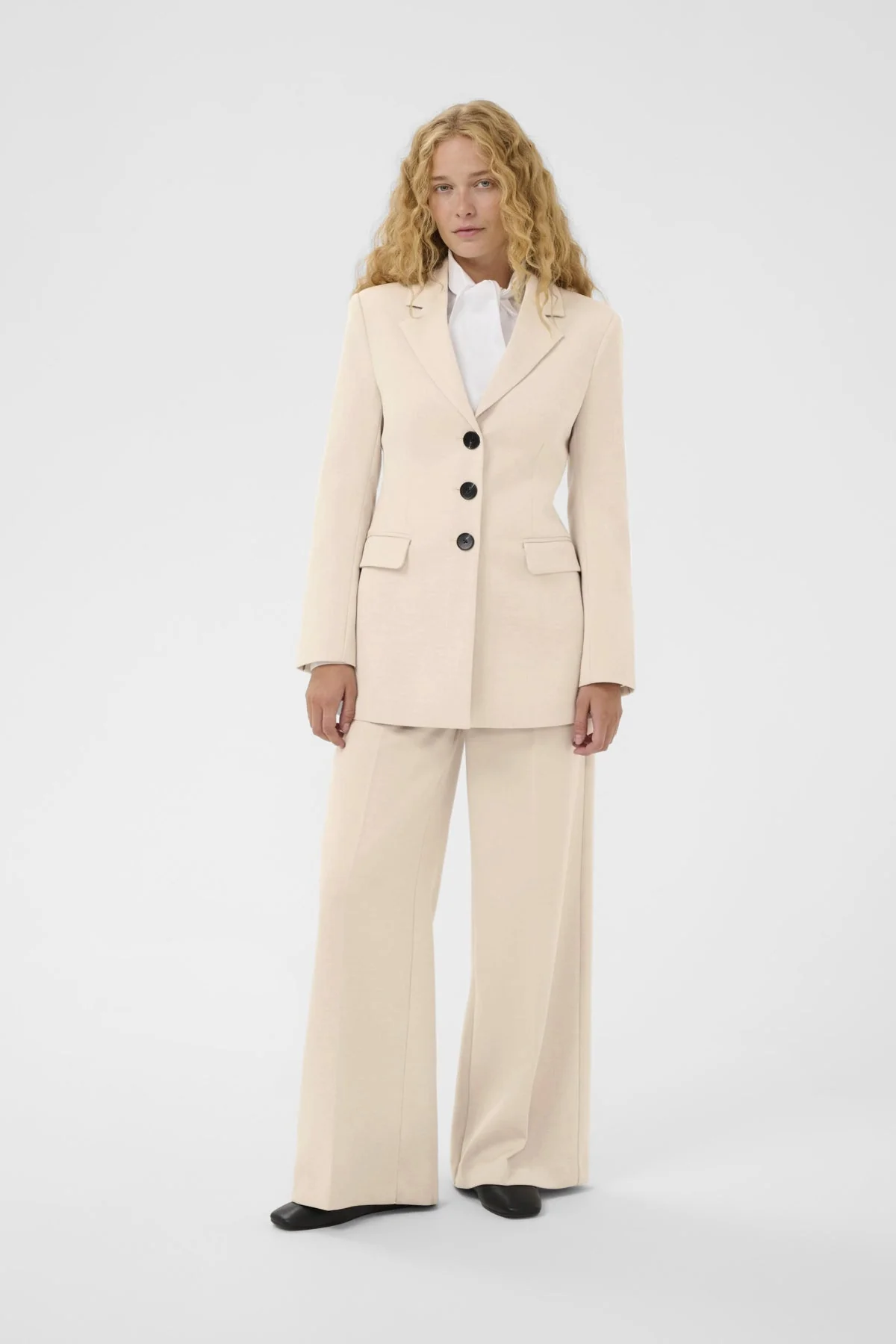 Hollyniw Pant Ecru - Image 10