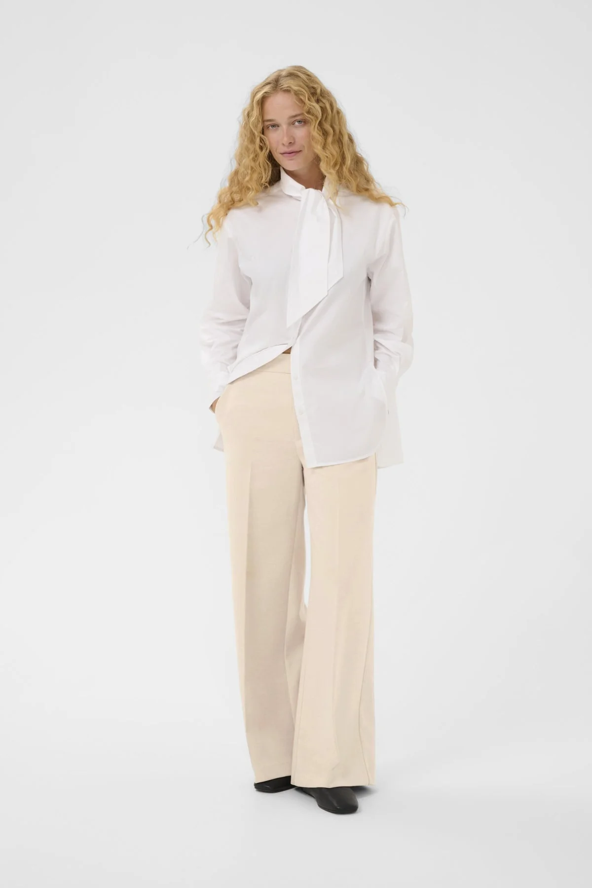 Hollyniw Pant Ecru - Image 6