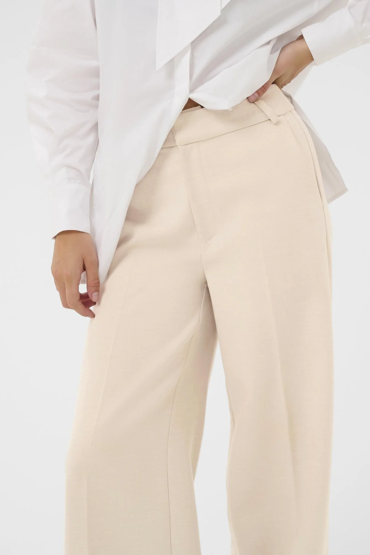Hollyniw Pant Ecru - Image 7