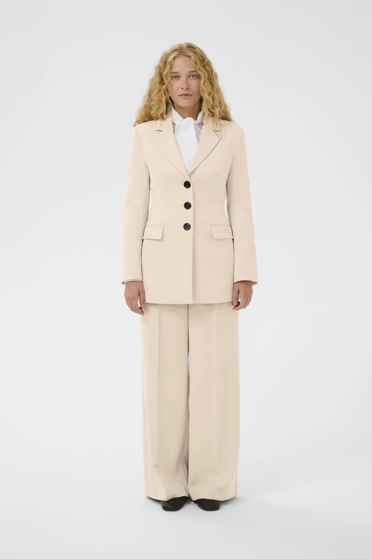 Hollyniw Pant Ecru - Image 9