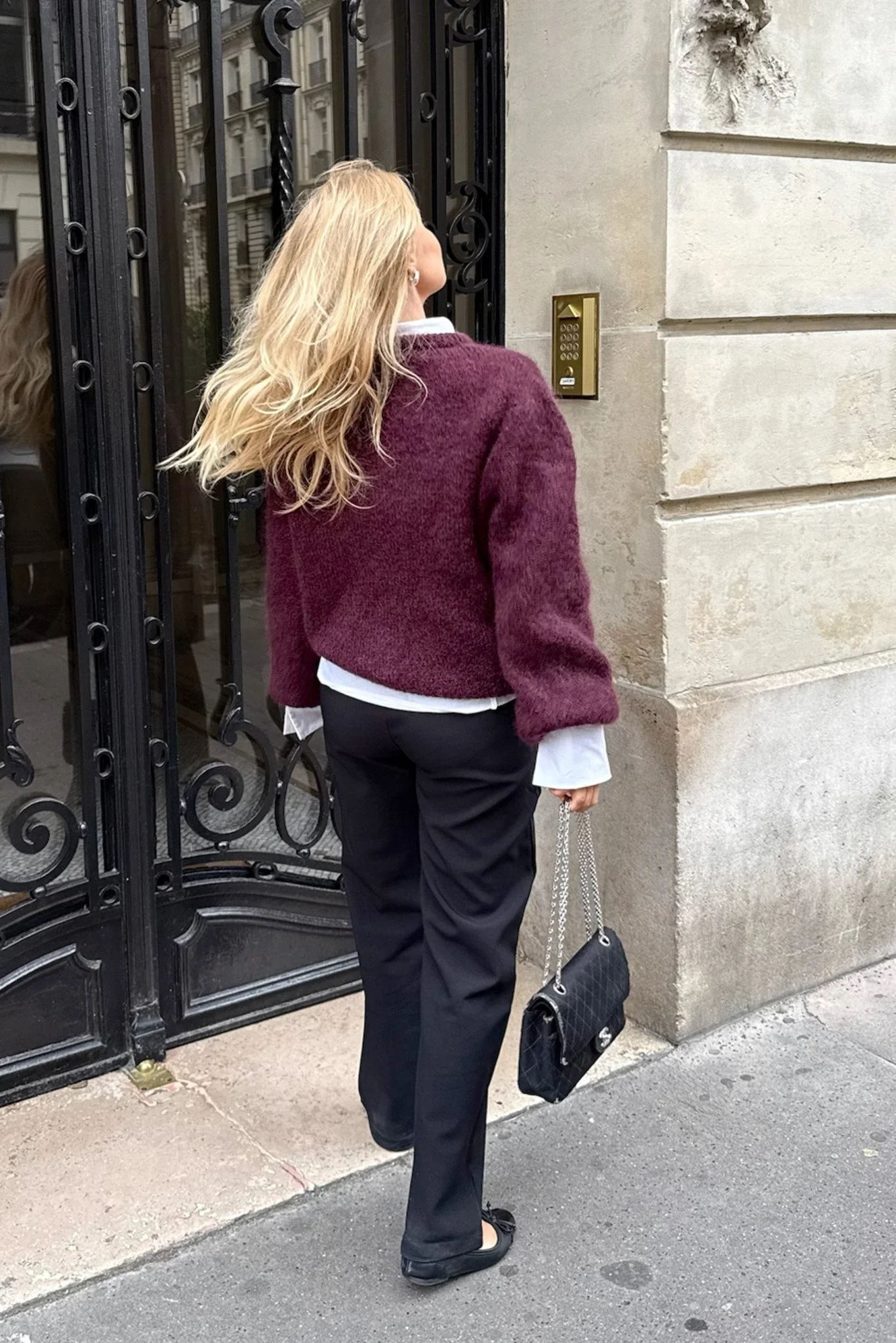 Ida Pullover Bordeaux - Image 6