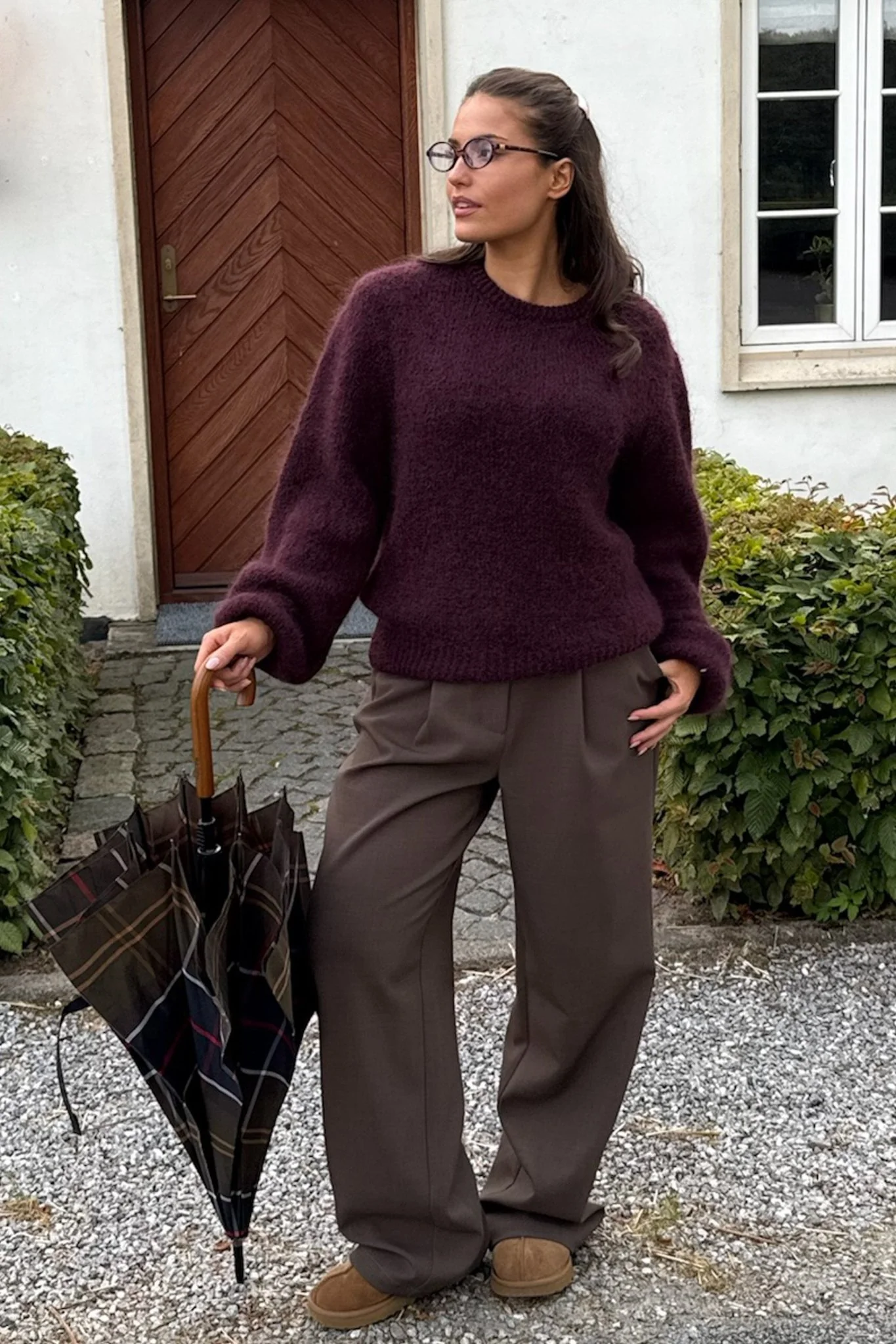Ida Pullover Bordeaux - Image 7