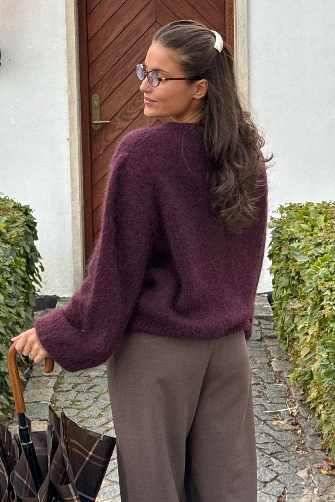 Ida Pullover Bordeaux - Image 8