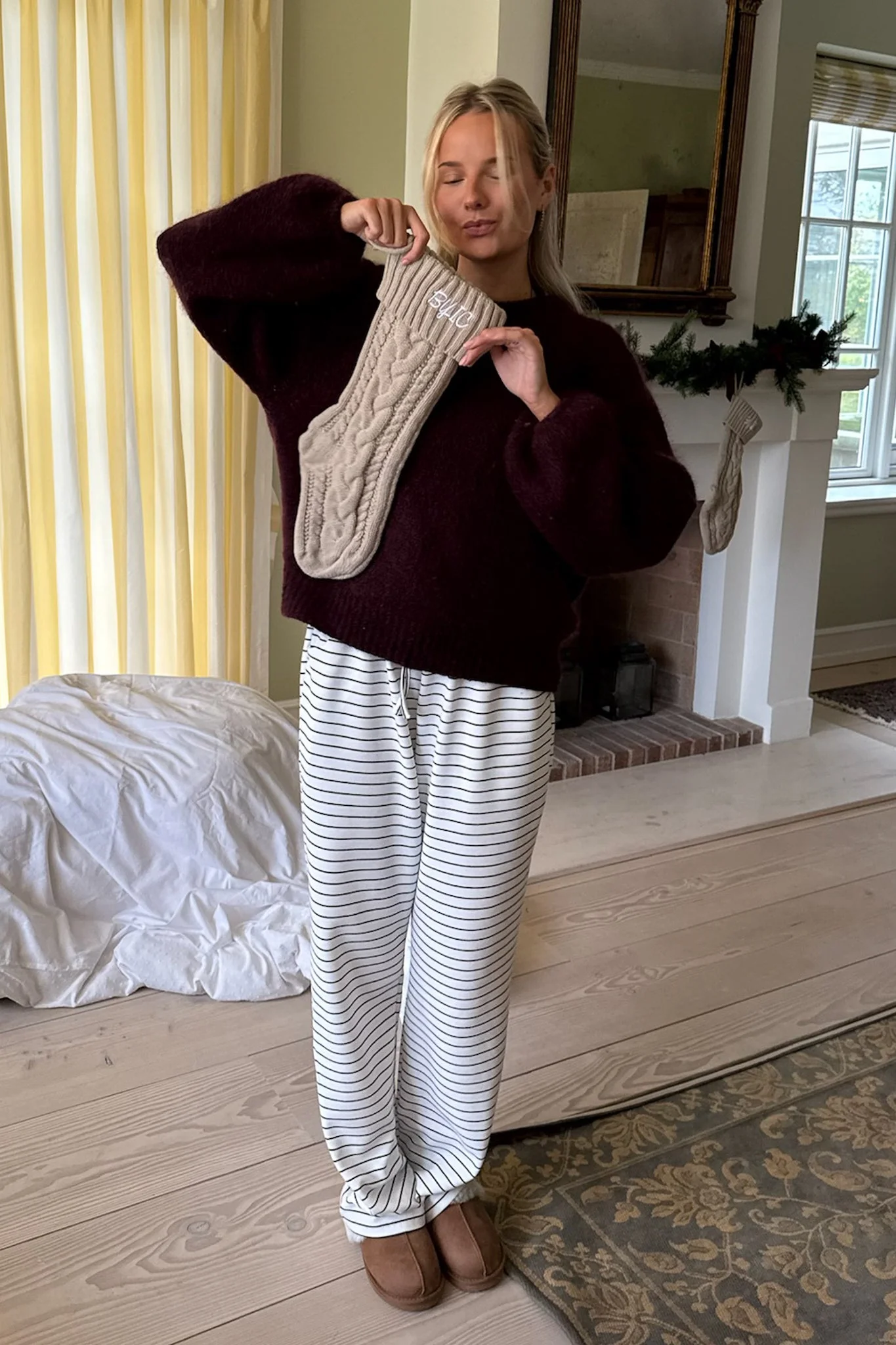 Ida Pullover Bordeaux - Image 9