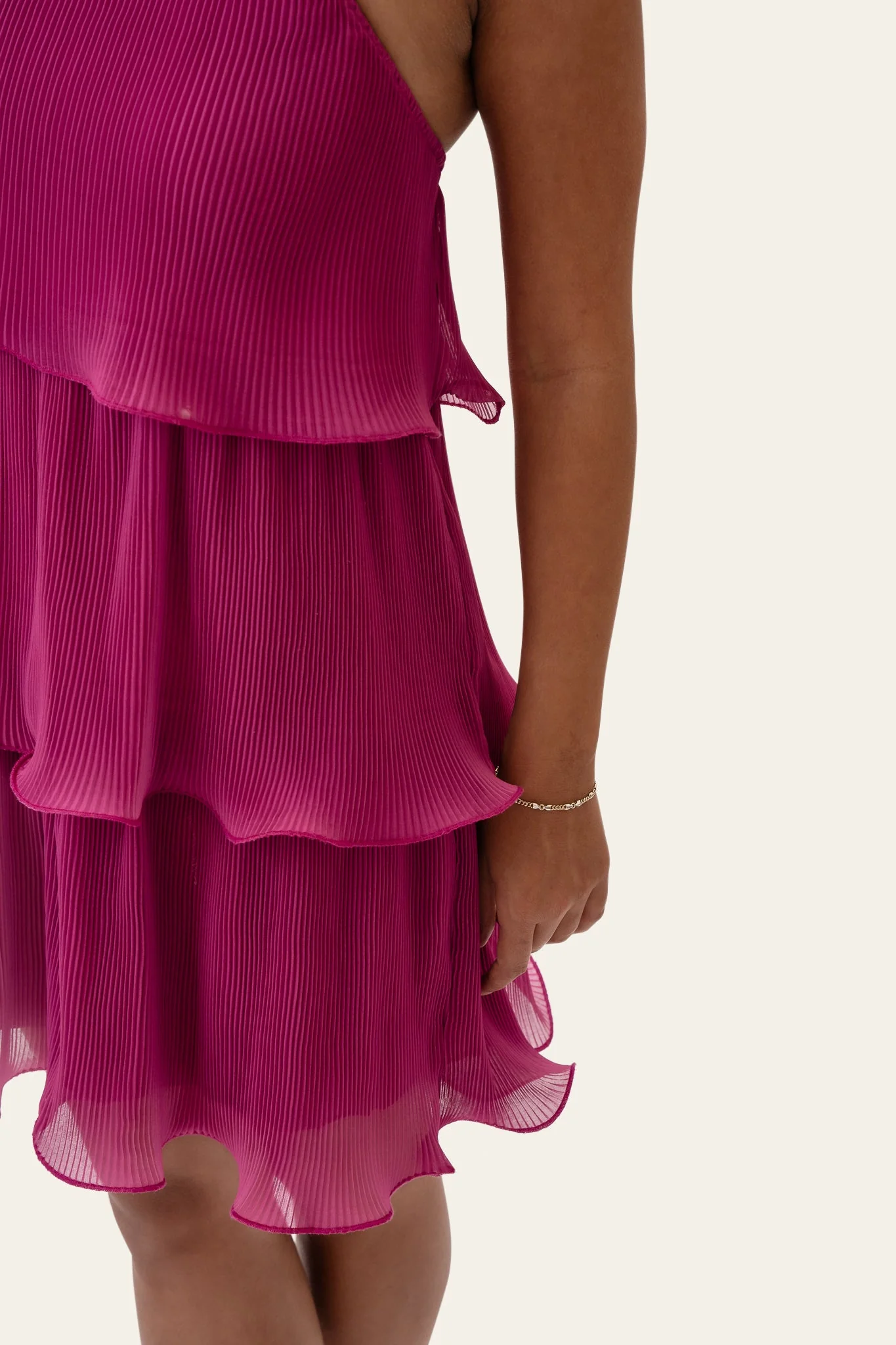Karmen Dress Fuchsia Pink - Image 9