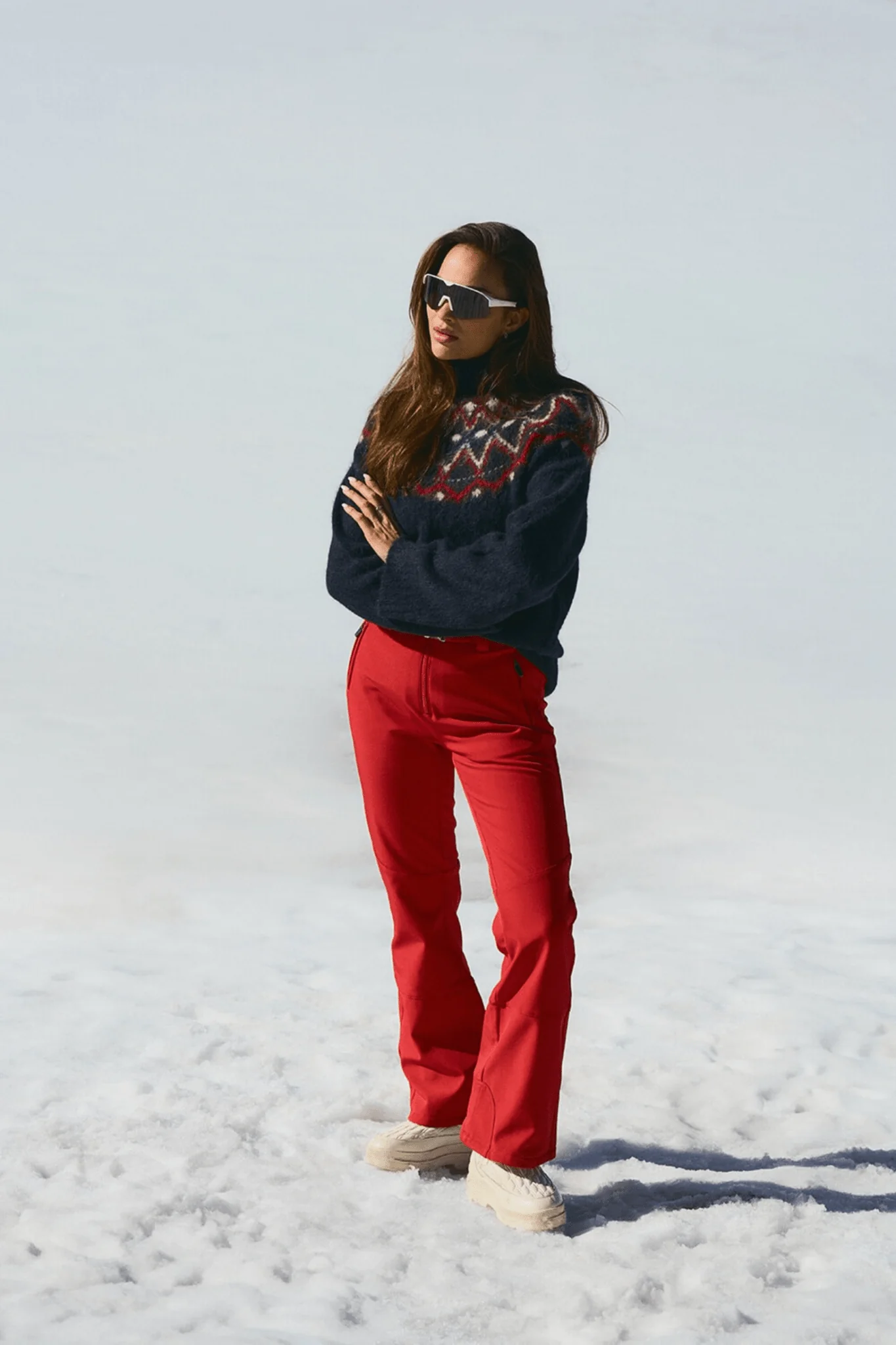 Courchevel Outdoor Trousers Scarlet Red - Image 3