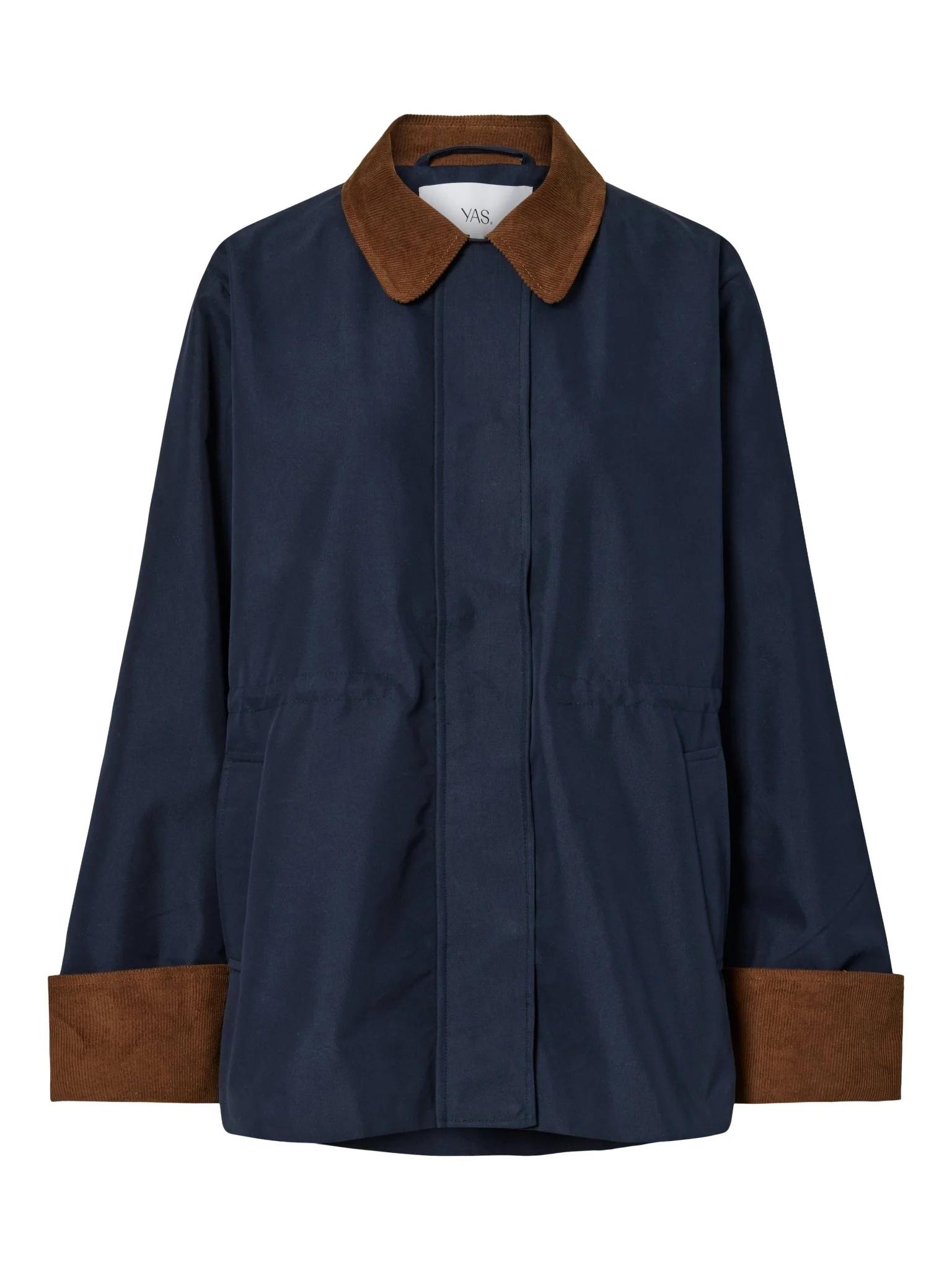 Anca Ls Parka Jacket Navy Blazer