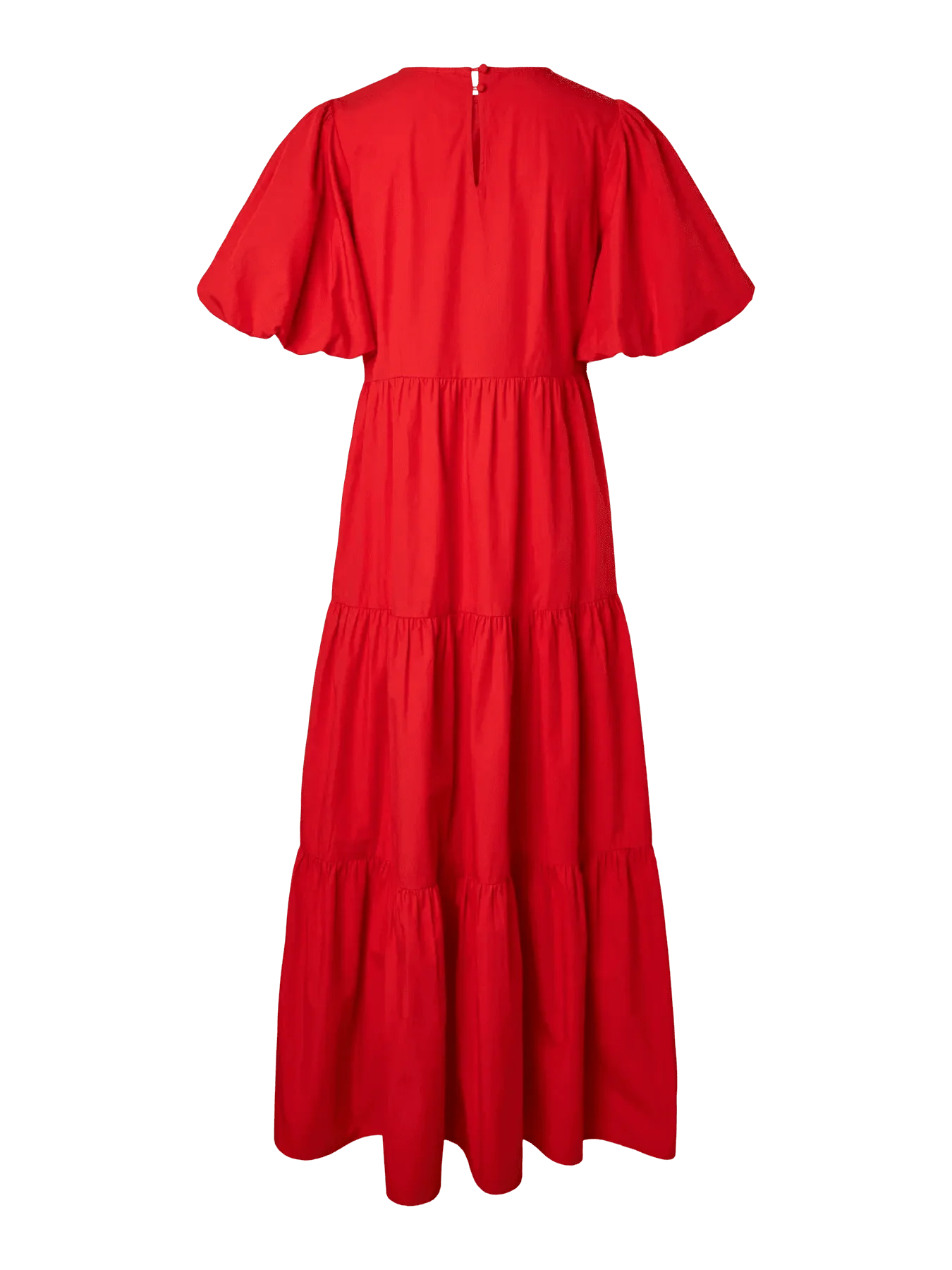 Colea Ss Ankle Dress Fiery Red - Image 8
