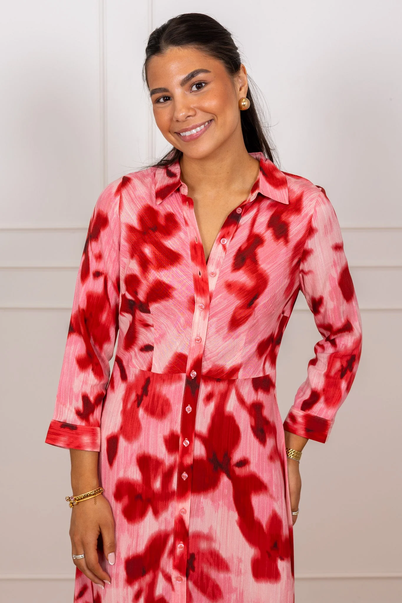 Savanna Long Shirt Dress Moonlite Mauve Cammy - Image 6
