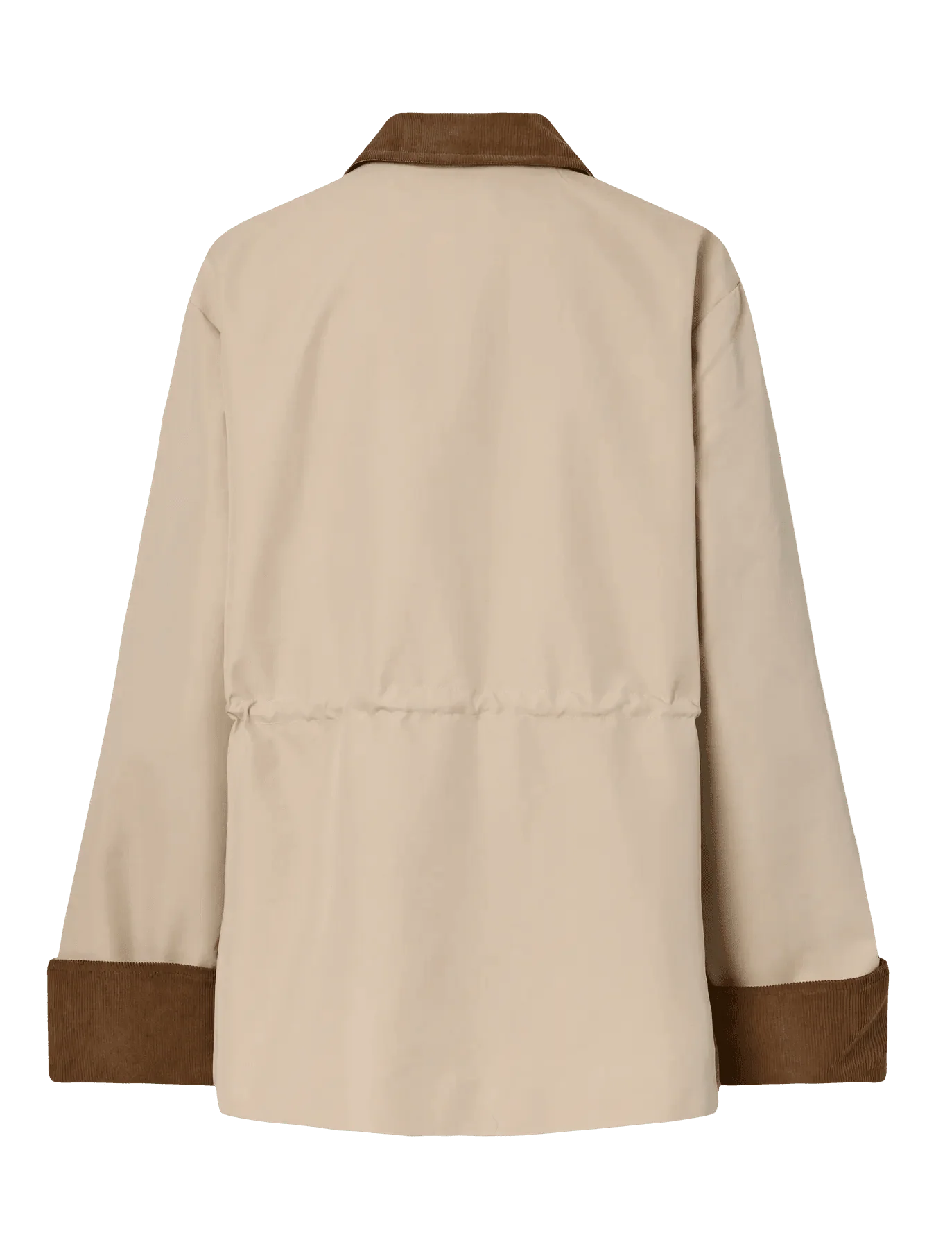 Anca Ls Parka Jacket Oxford Tan - Image 8