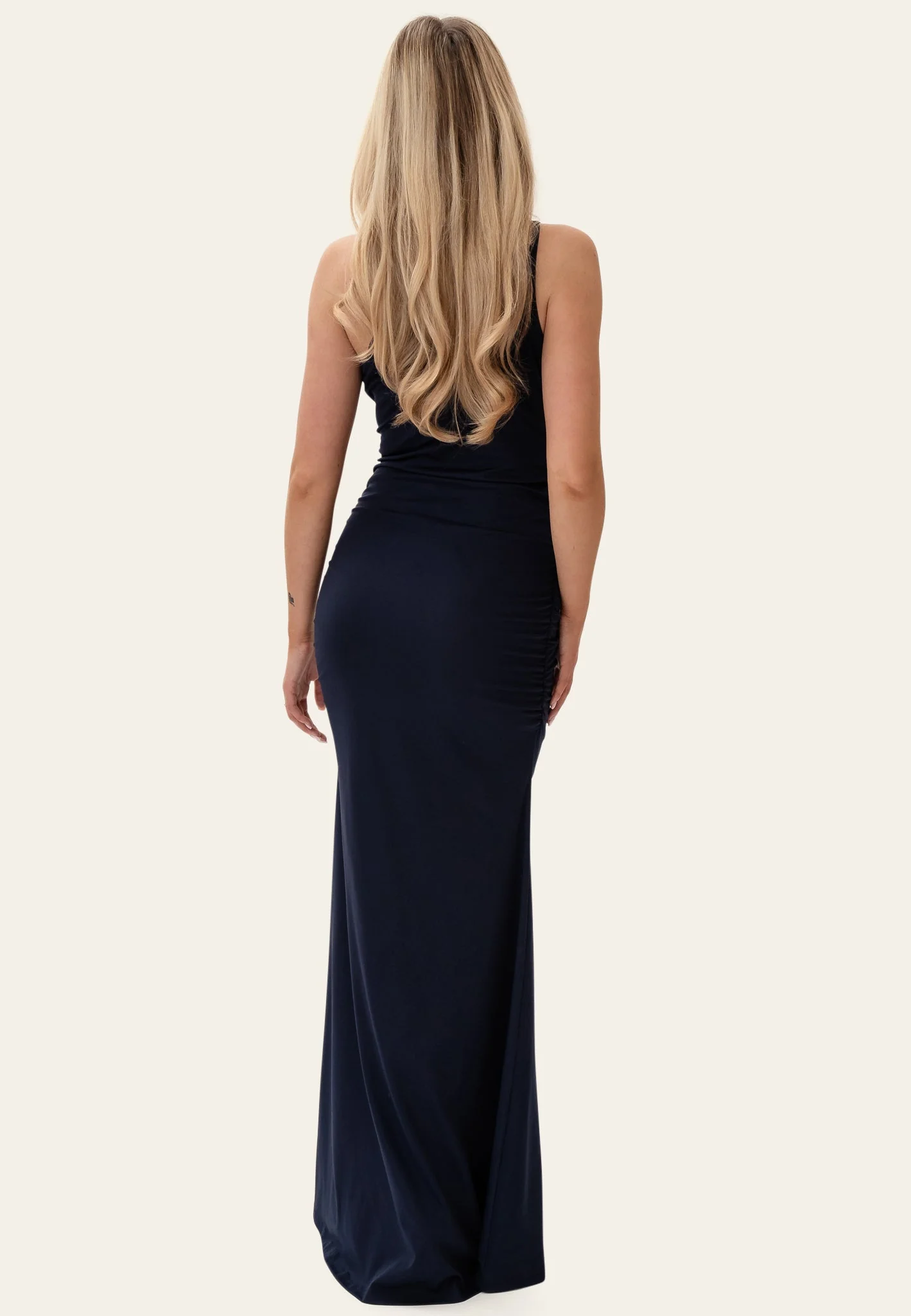 Andrea Maxi Dress Navy - Image 10